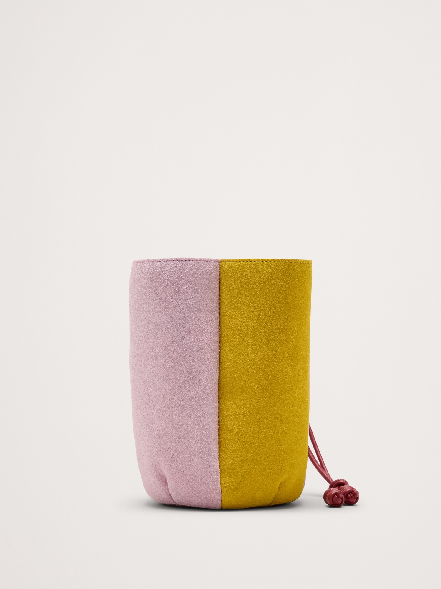 Image number 4 showing, Color-block Suede Tulip Bag