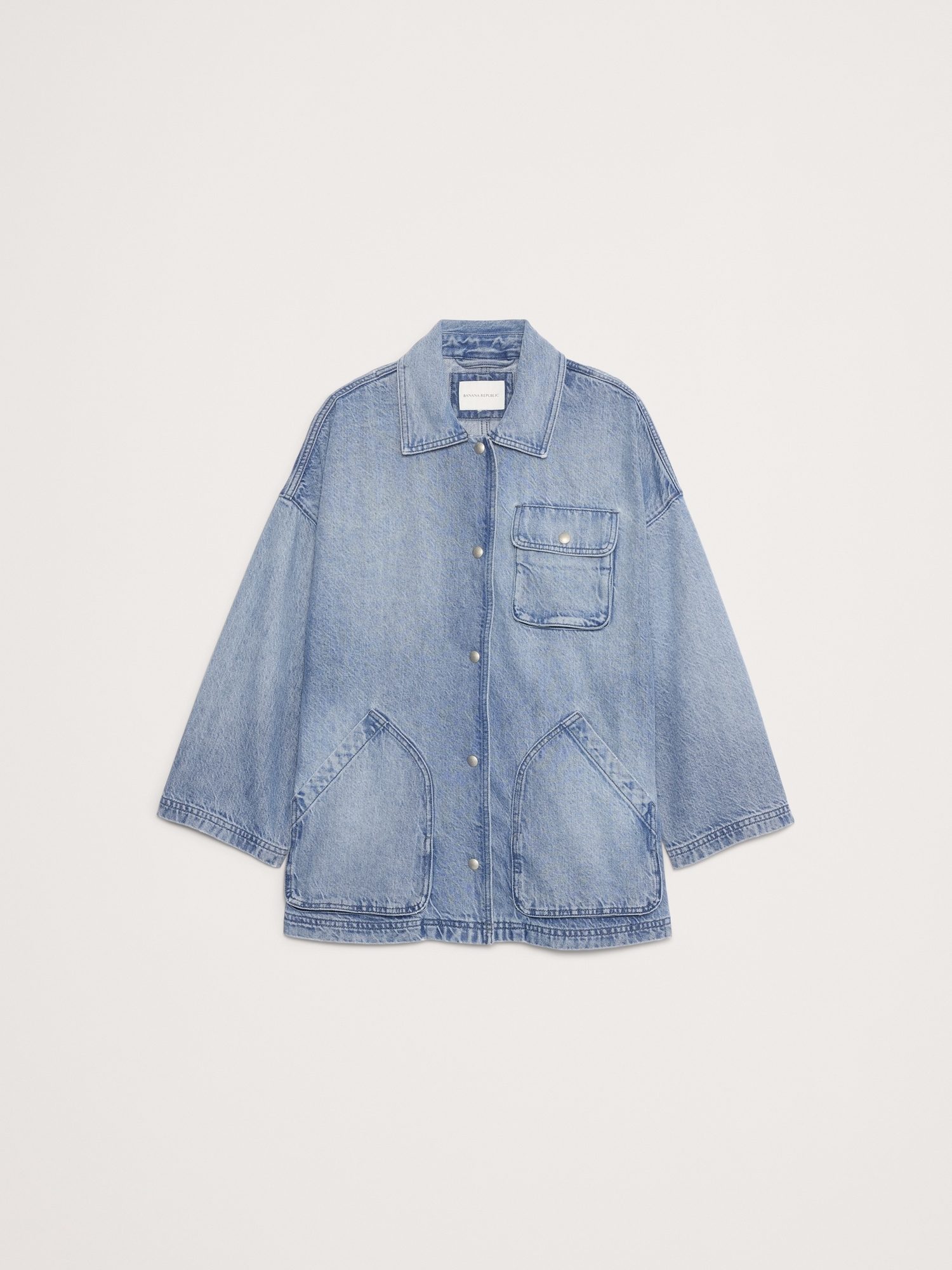 Image number 5 showing, Washed Cotton Chore Jacket