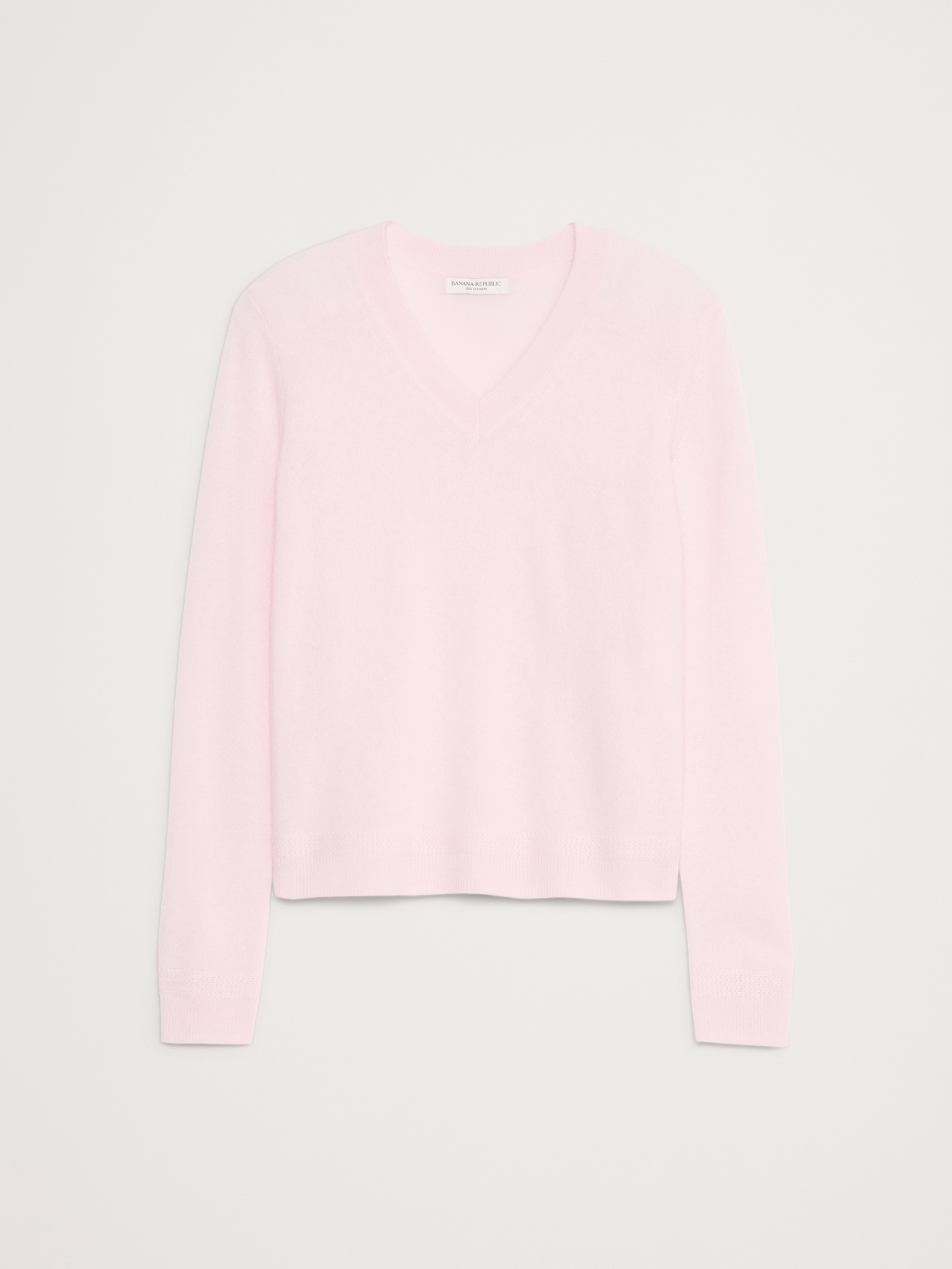 Image number 2 showing, Lightweight Cashmere V-Neck Sweater