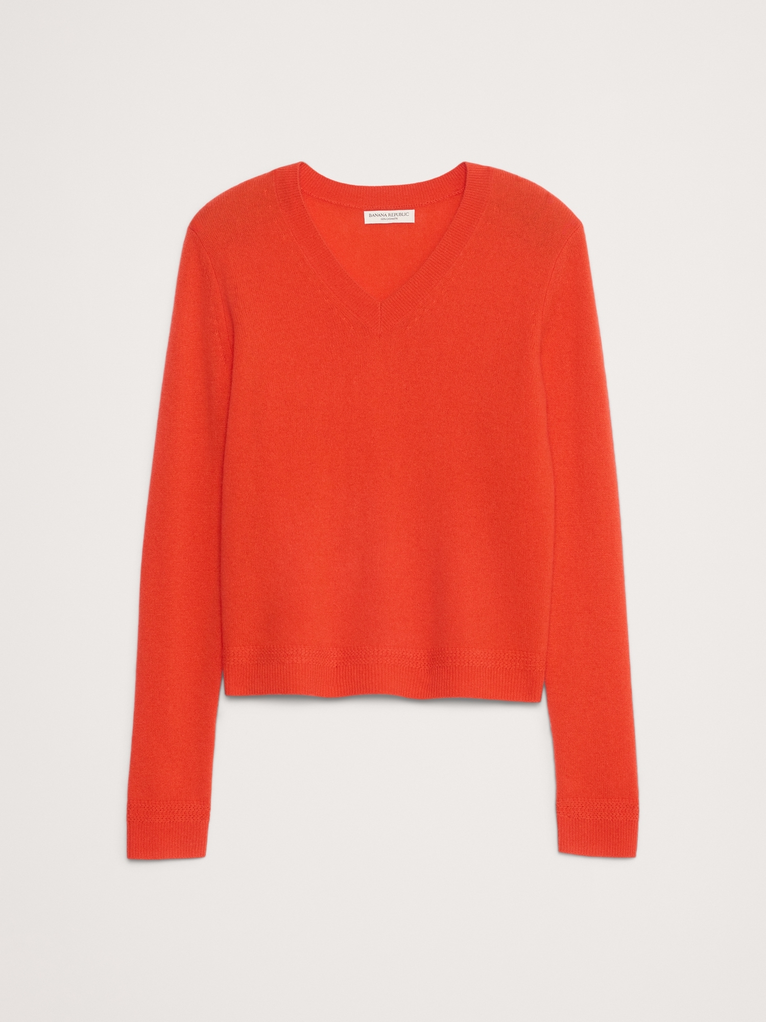 Image number 2 showing, Lightweight Cashmere V-Neck Sweater