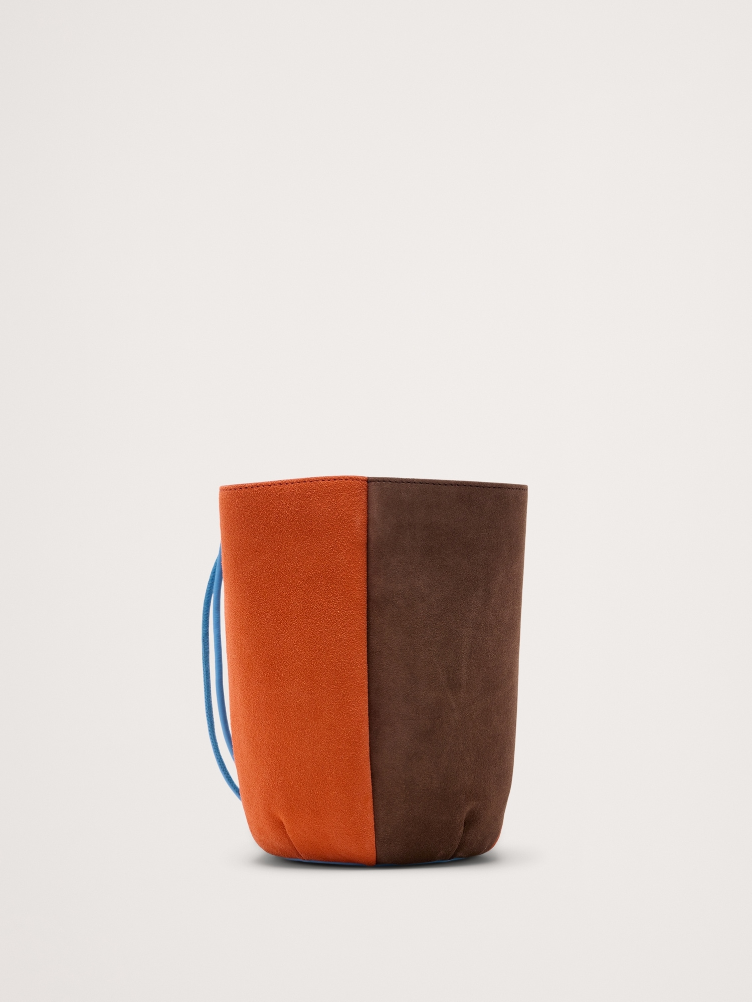 Image number 3 showing, Color-block Suede Tulip Bag