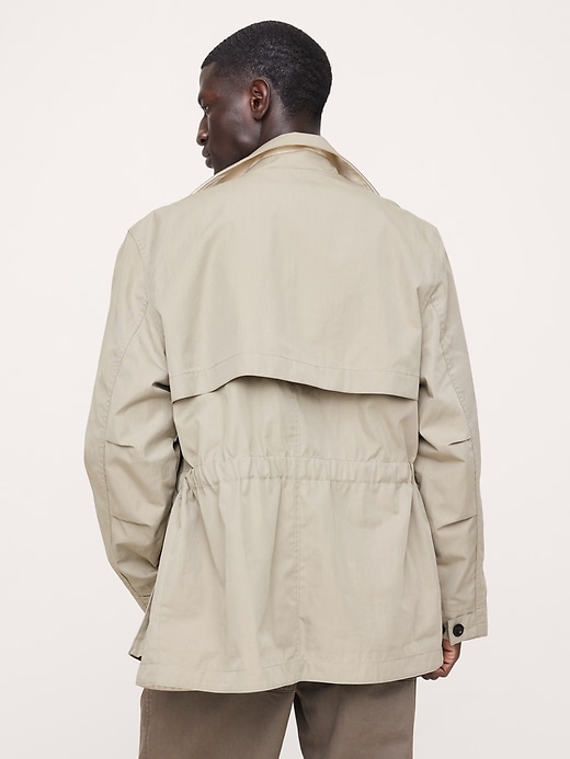 Cotton-Nylon Field Jacket | Banana Republic