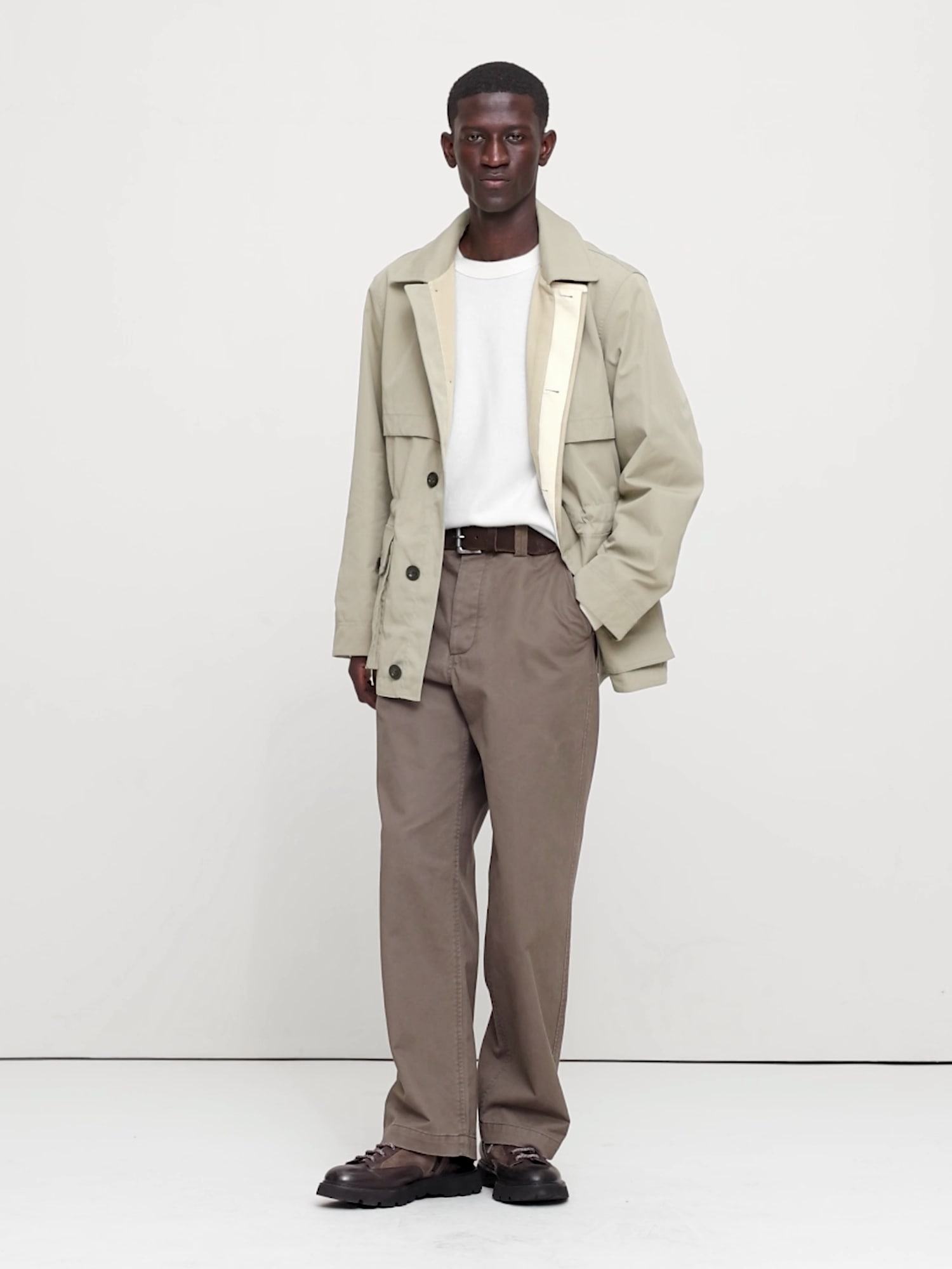 Cotton-Nylon Field Jacket | Banana Republic