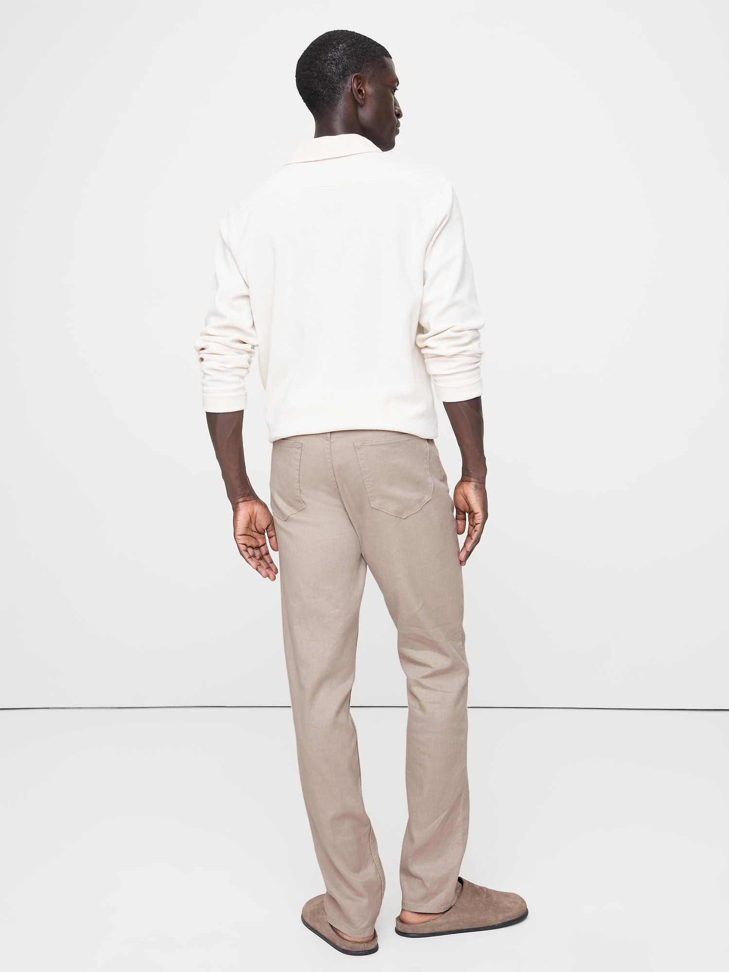 Image number 2 showing, Slim Linen-Cotton Traveler Pant