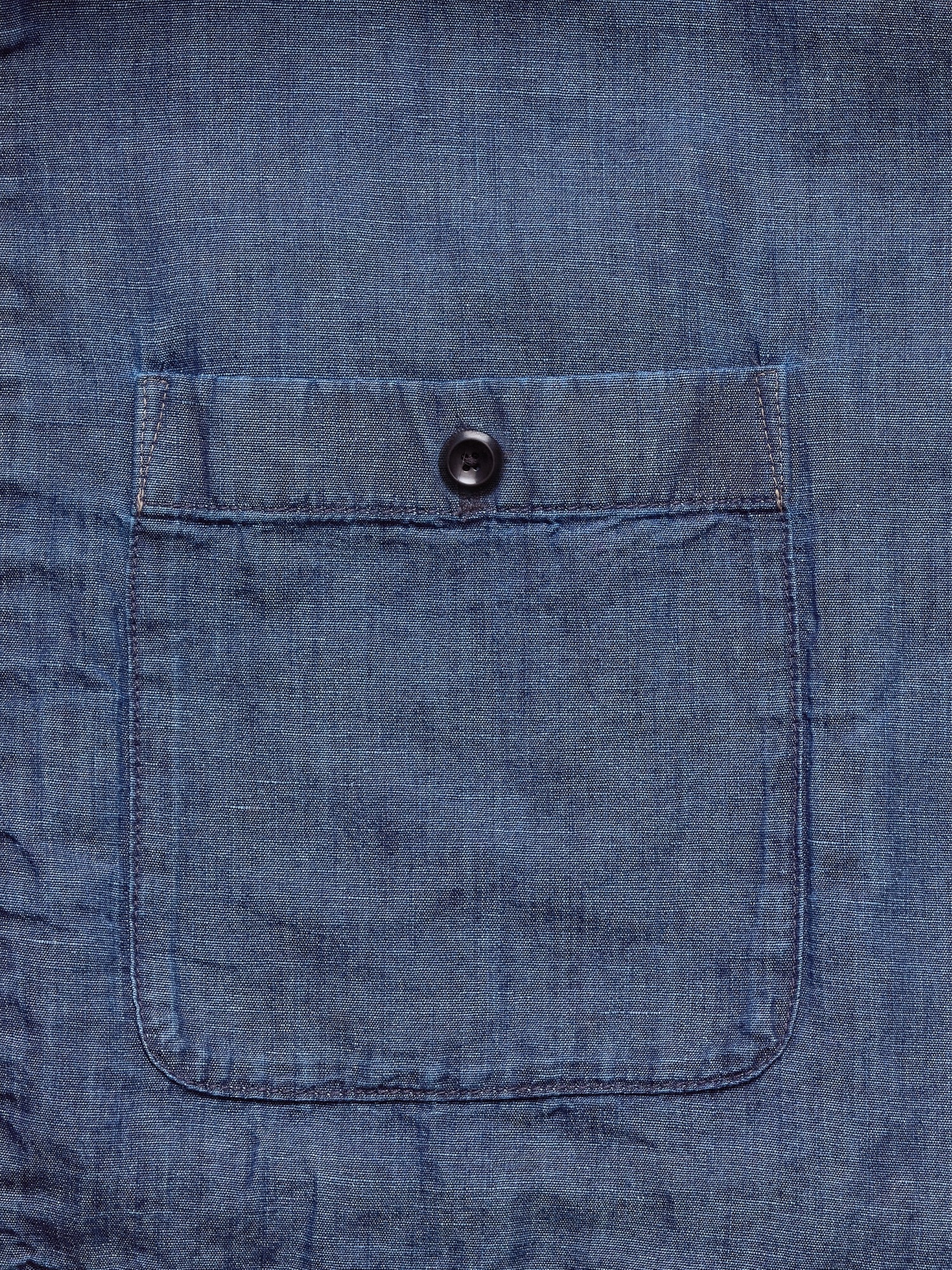 Мужская куртка Banana Republic Chambray Walking, цвет: Индиго синий — фото 5