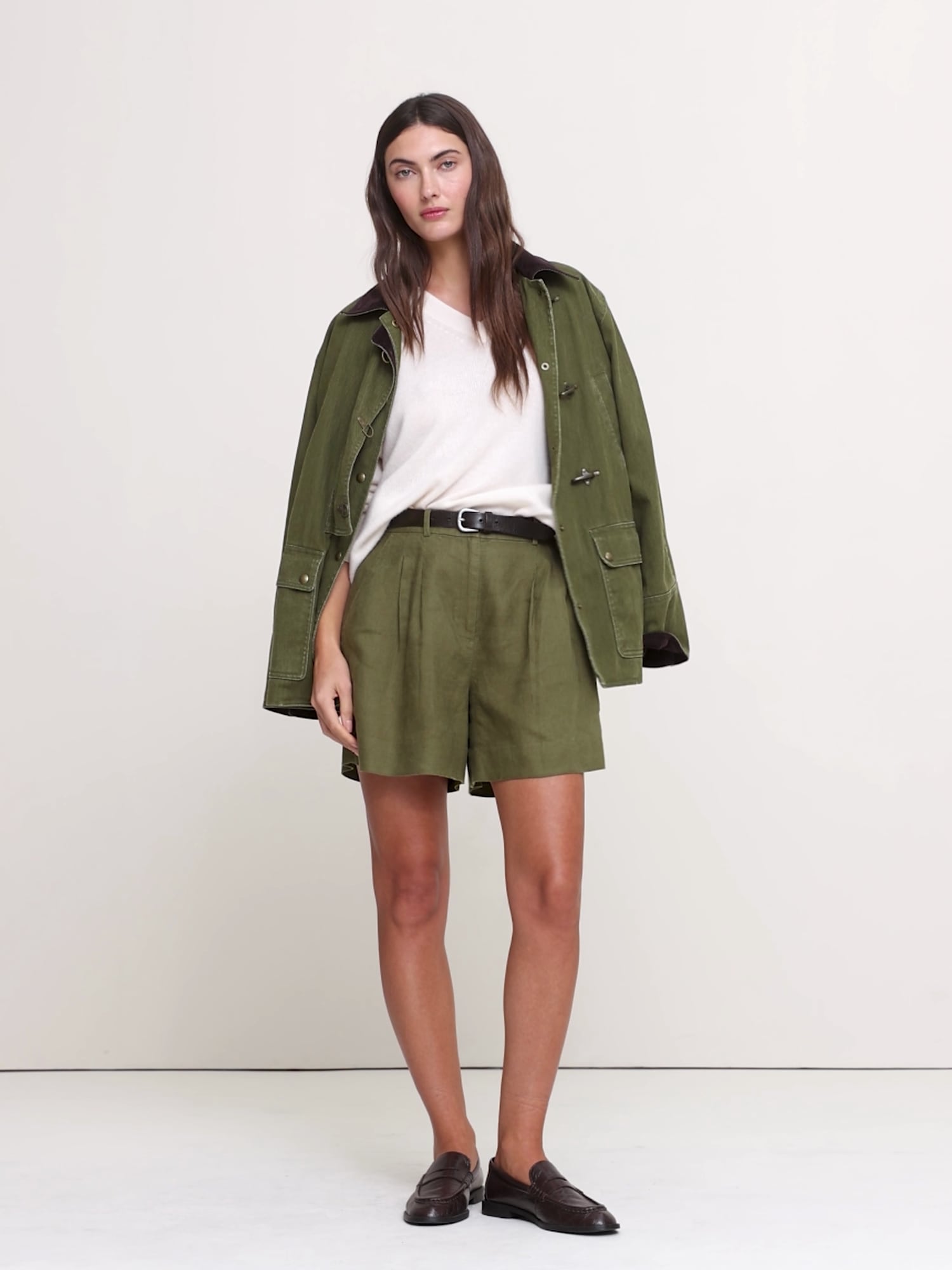 The Soho 4" Short in Linen