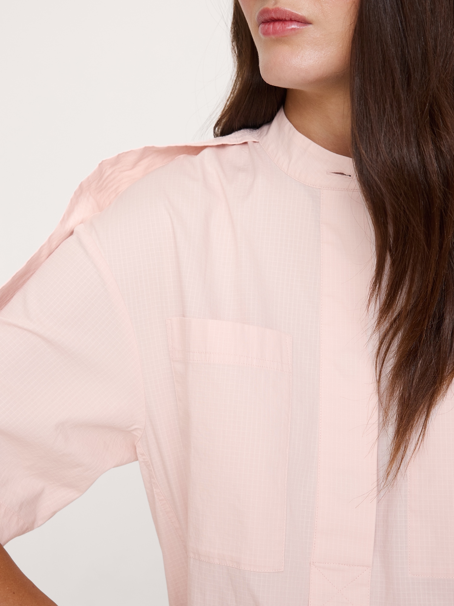 Image number 7 showing, Utility Shift Mini Dress