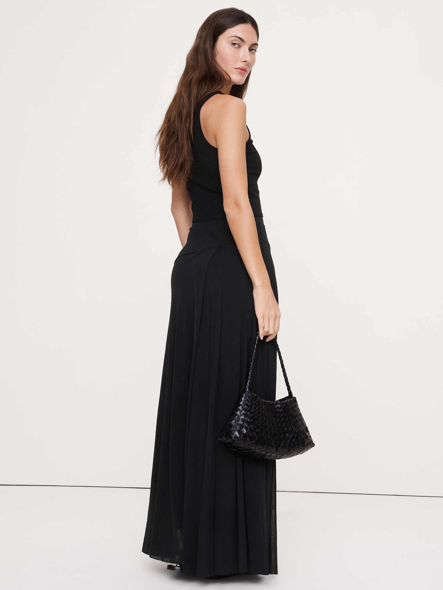 Image number 3 showing, Mesh Maxi Skirt