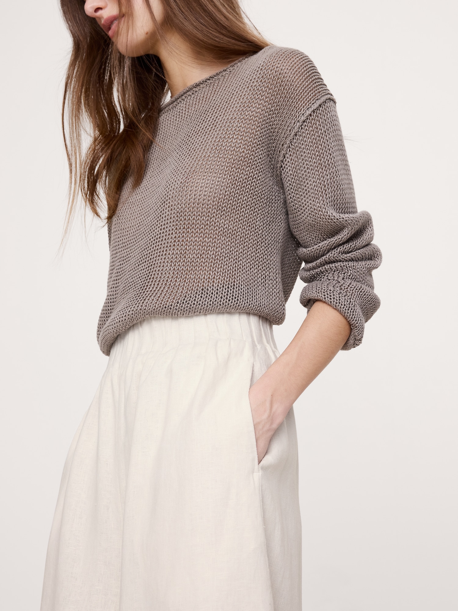 Image number 6 showing, Linen Culotte