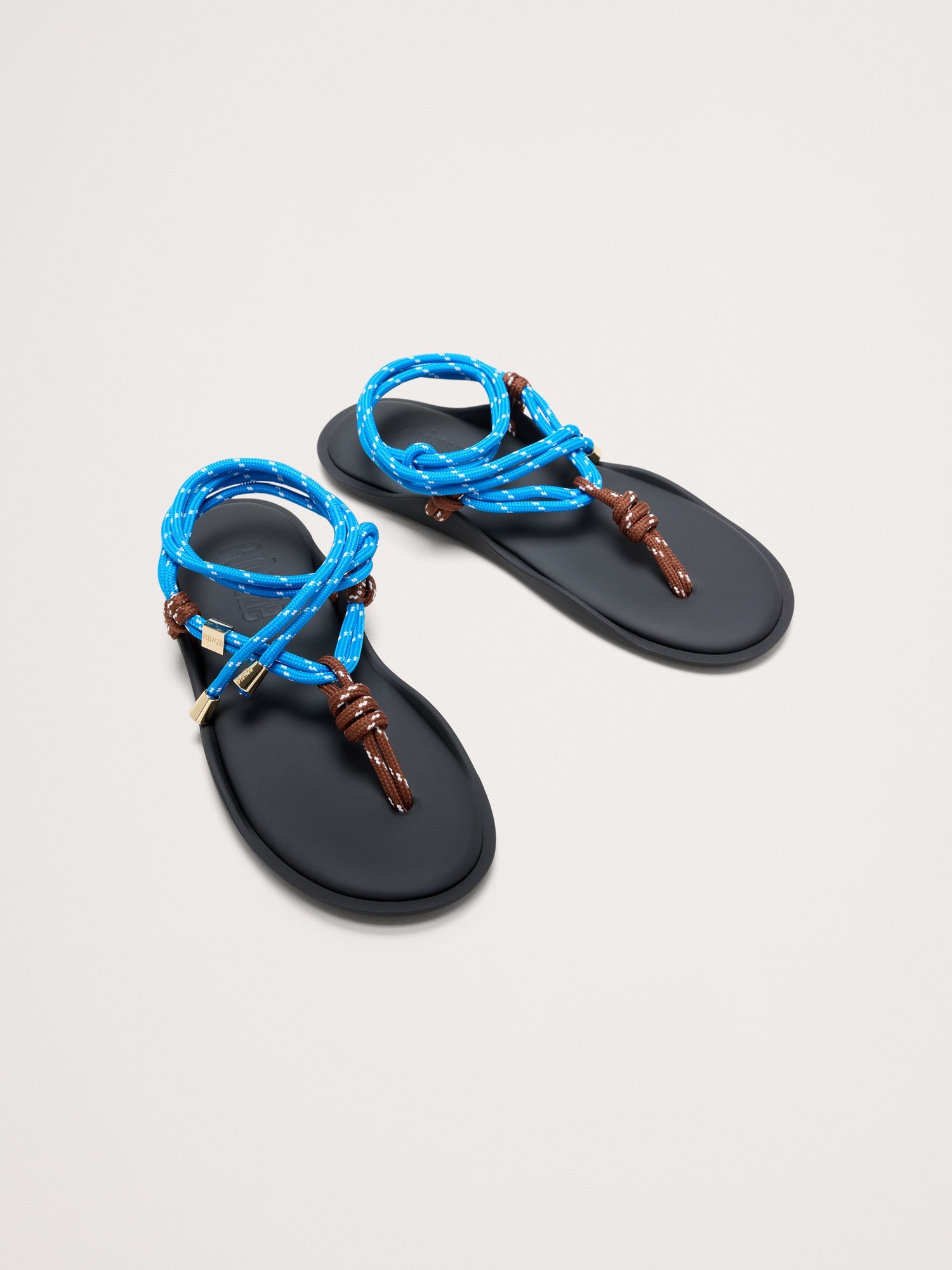Женские сандалии Banana Republic Flo Twin Sandal by Flowze, цвет: Небесно-голубой — фото 3