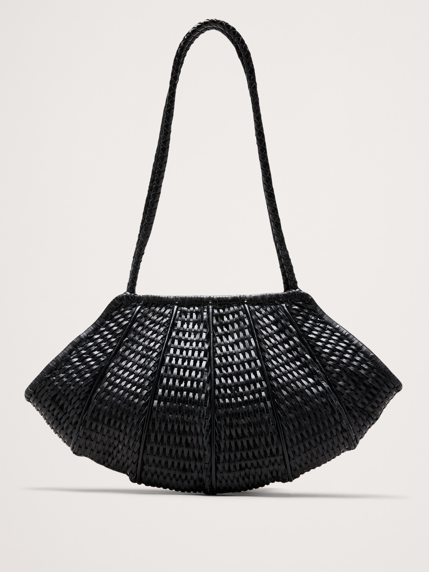 Image number 4 showing, Venera Woven Leather Bag by Bembien