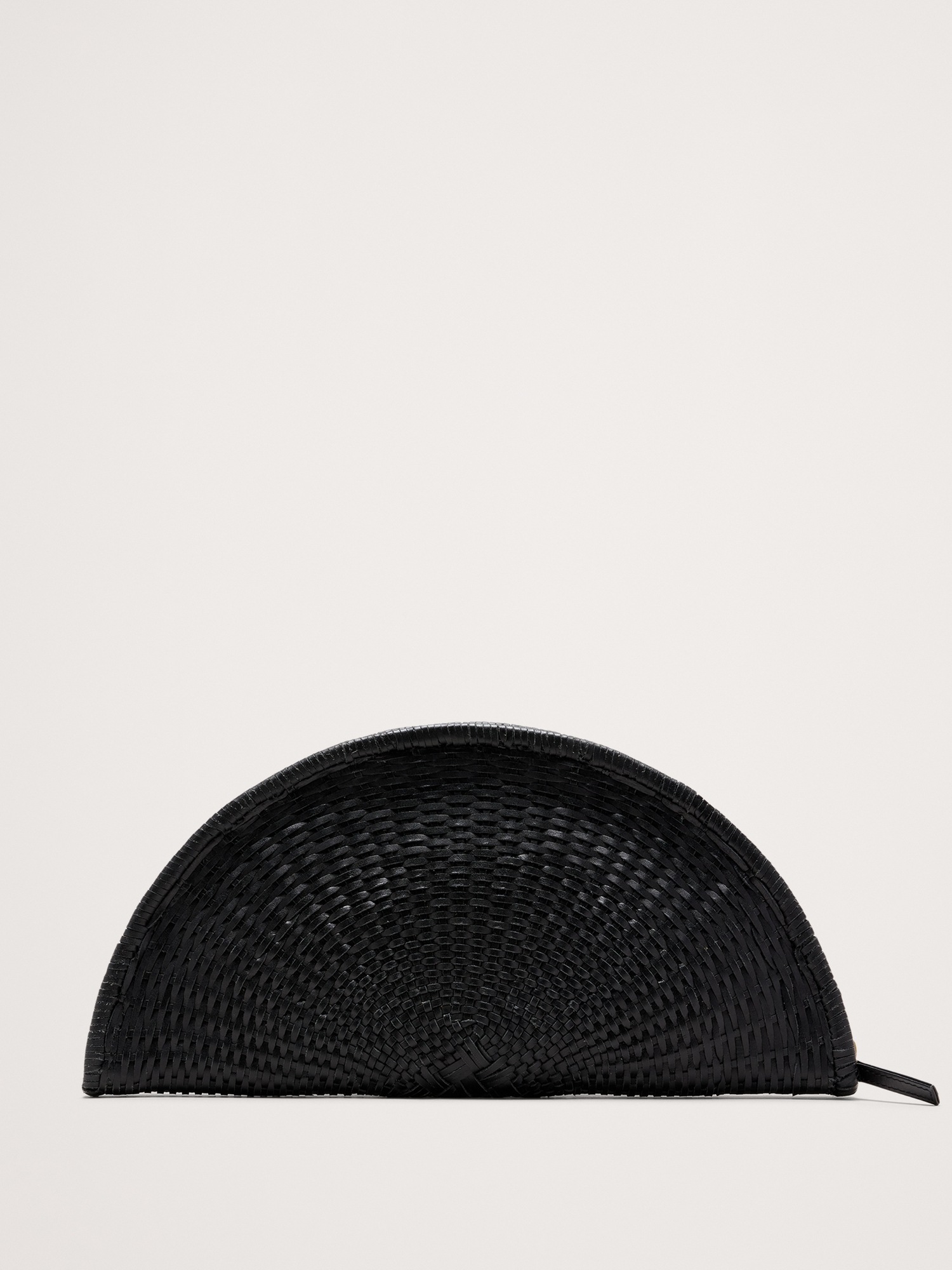 Женский клатч Banana Republic Perla Woven Leather Clutch by Bembien, цвет: Чёрный — фото 4