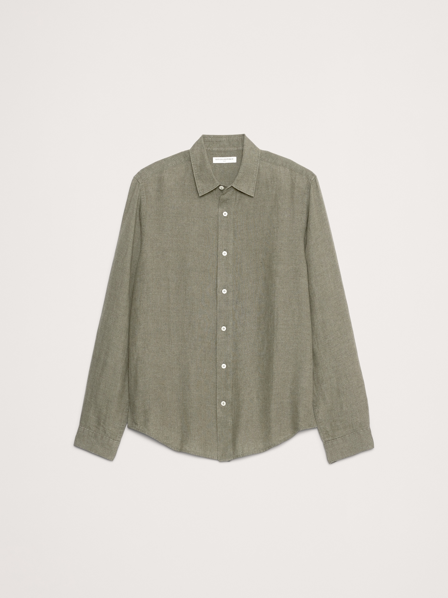 Image number 4 showing, Slim-Fit Linen Shirt