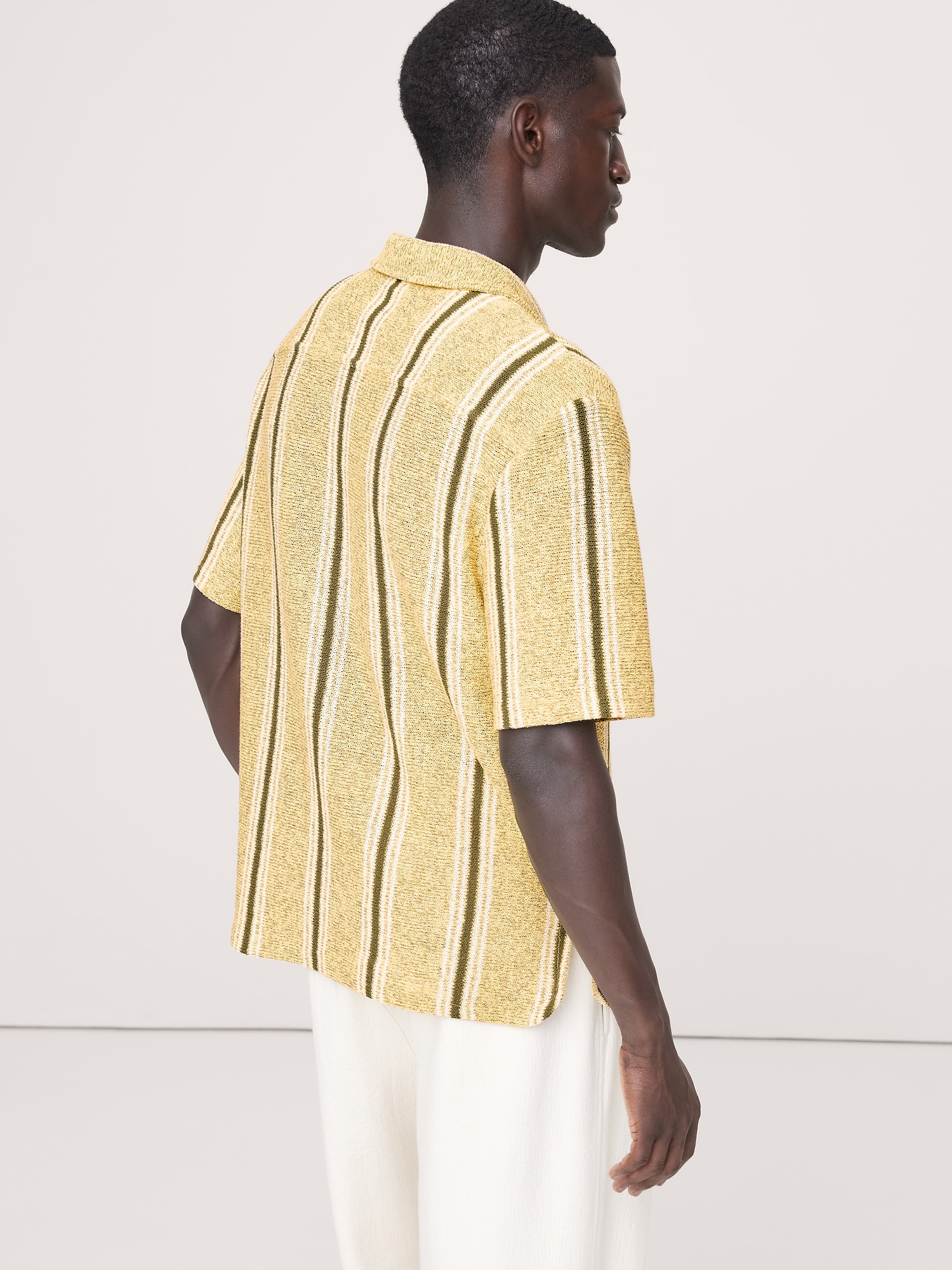 Image number 2 showing, Relaxed-Fit Striped Resort Shirt