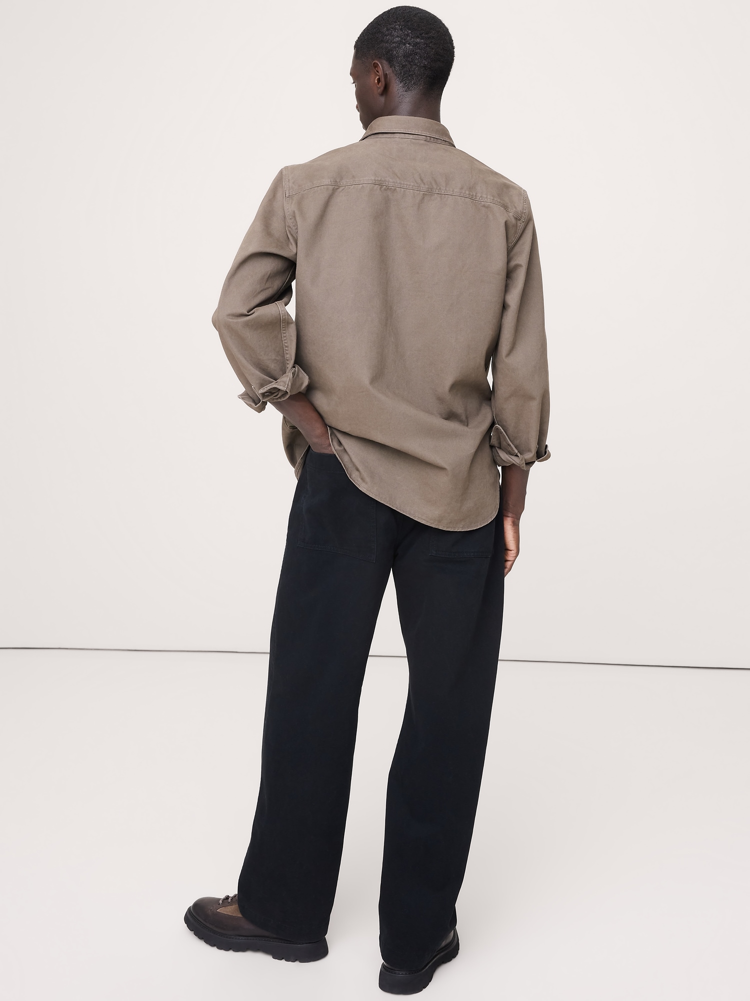 Image number 2 showing, Loose Belted Chino