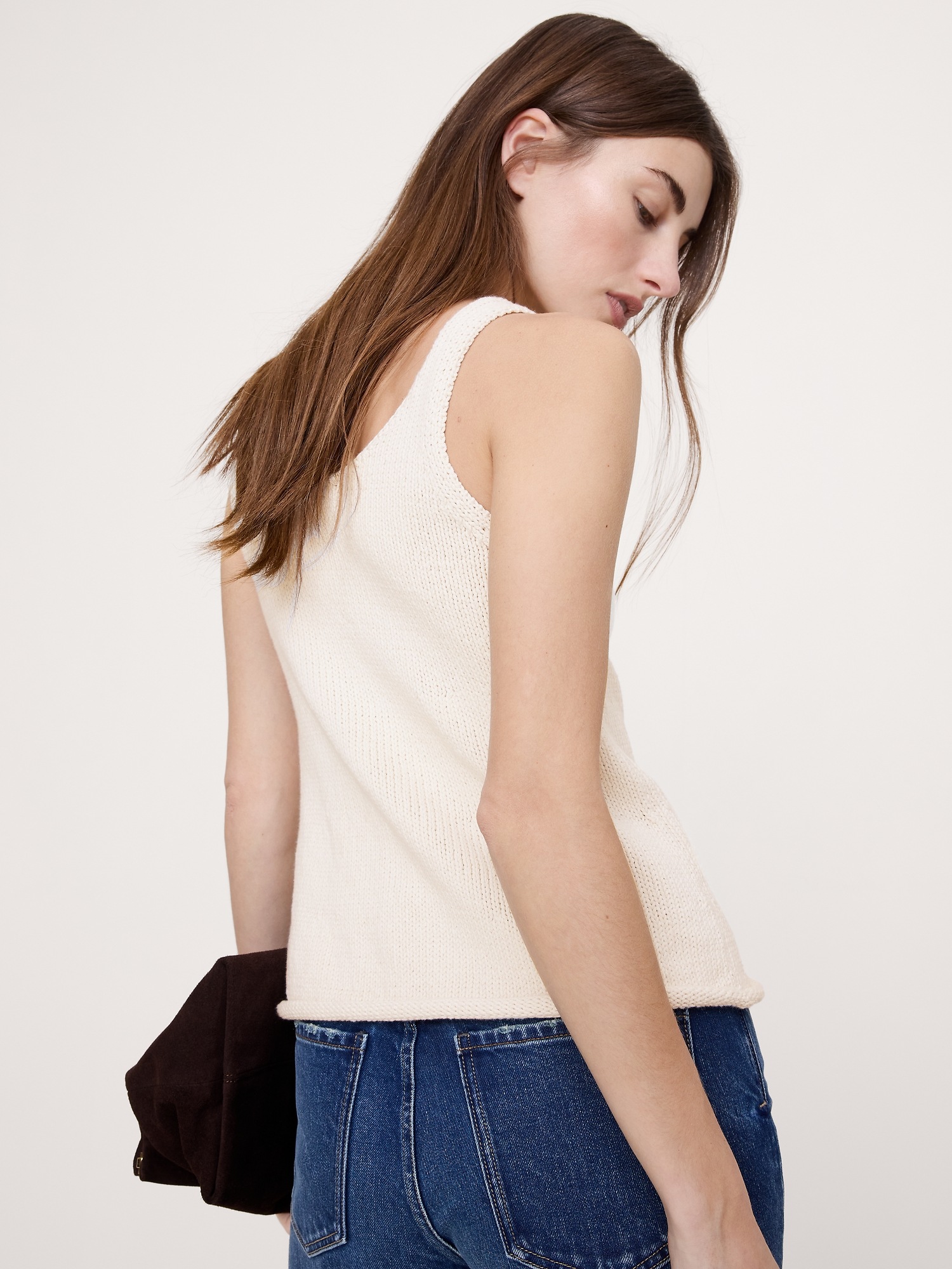 Image number 2 showing, Cotton Scoop-Neck Tank