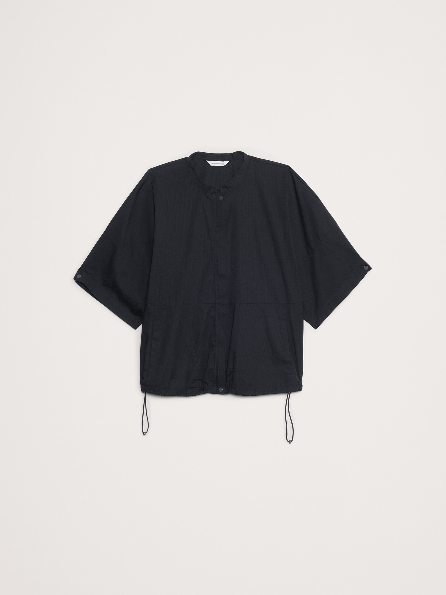 Image number 4 showing, Stretch-Cotton Puff-Sleeve Top