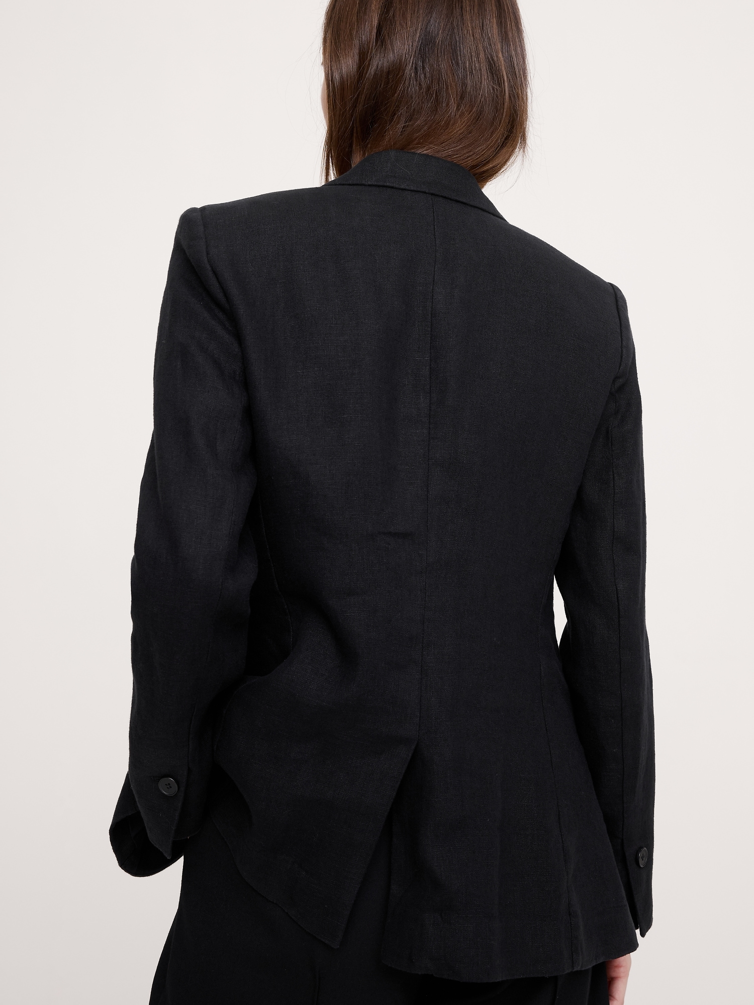Image number 3 showing, Slim Linen Blazer