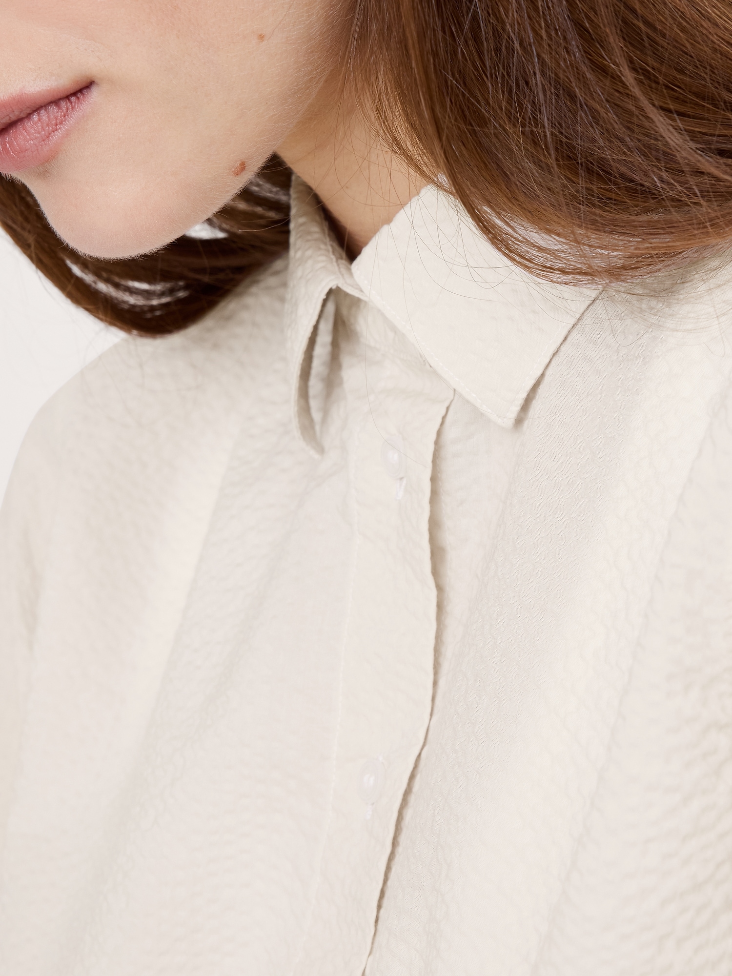 Image number 6 showing, The Everyday Shirt in Cotton Seersucker