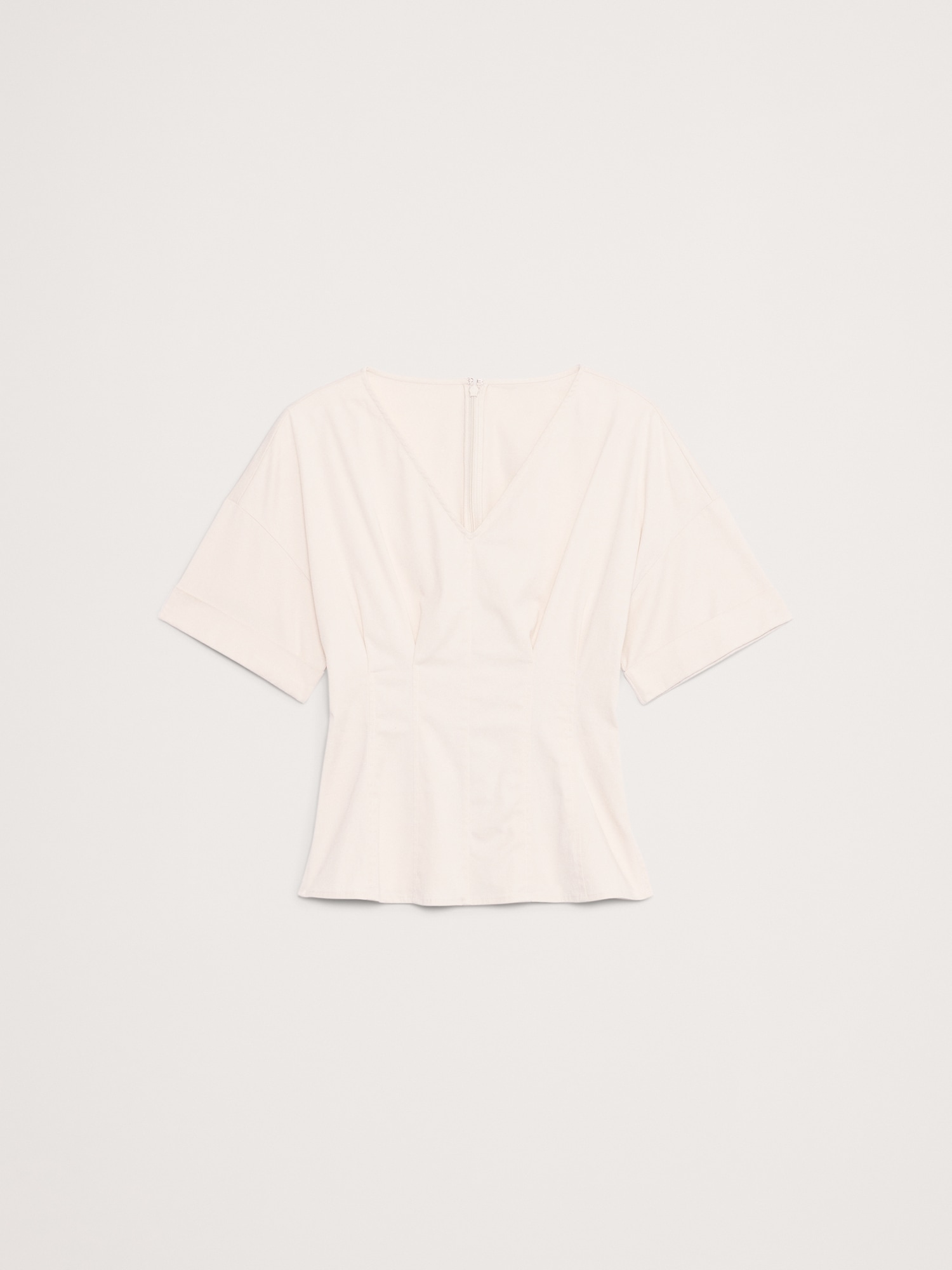 Image number 7 showing, Soft Cotton Fitted Waist Top