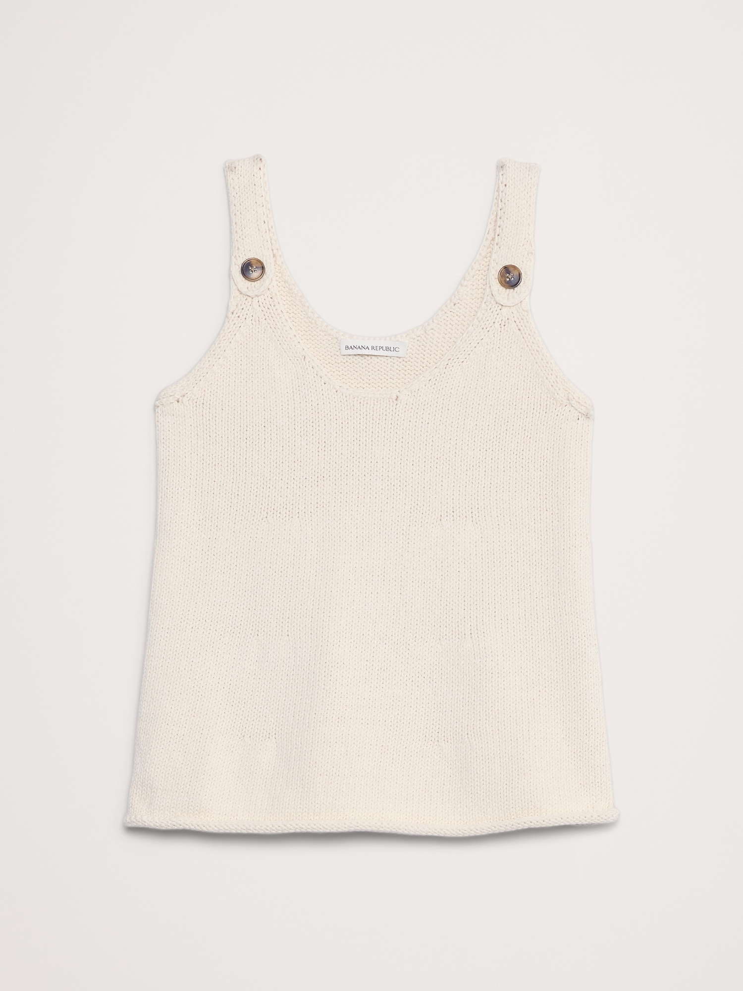Image number 4 showing, Cotton Scoop-Neck Tank