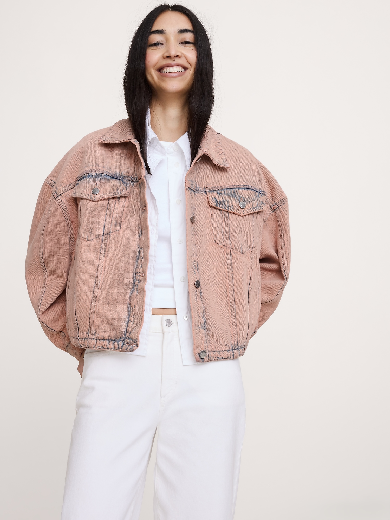 Oversized Jean Jacket