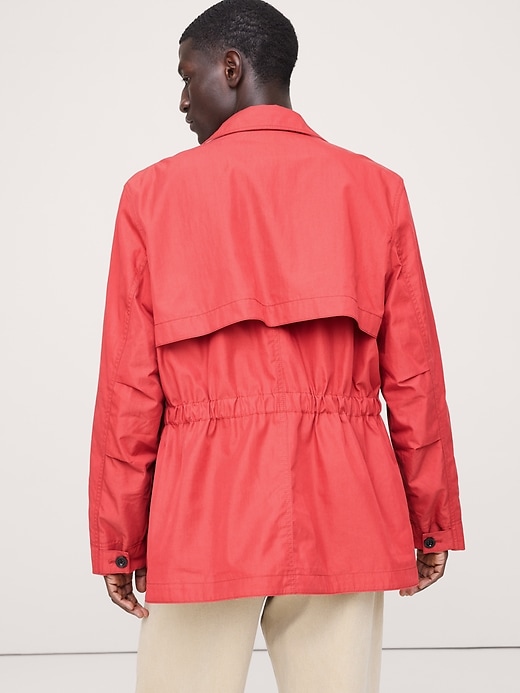 Cotton-Nylon Field Jacket | Banana Republic