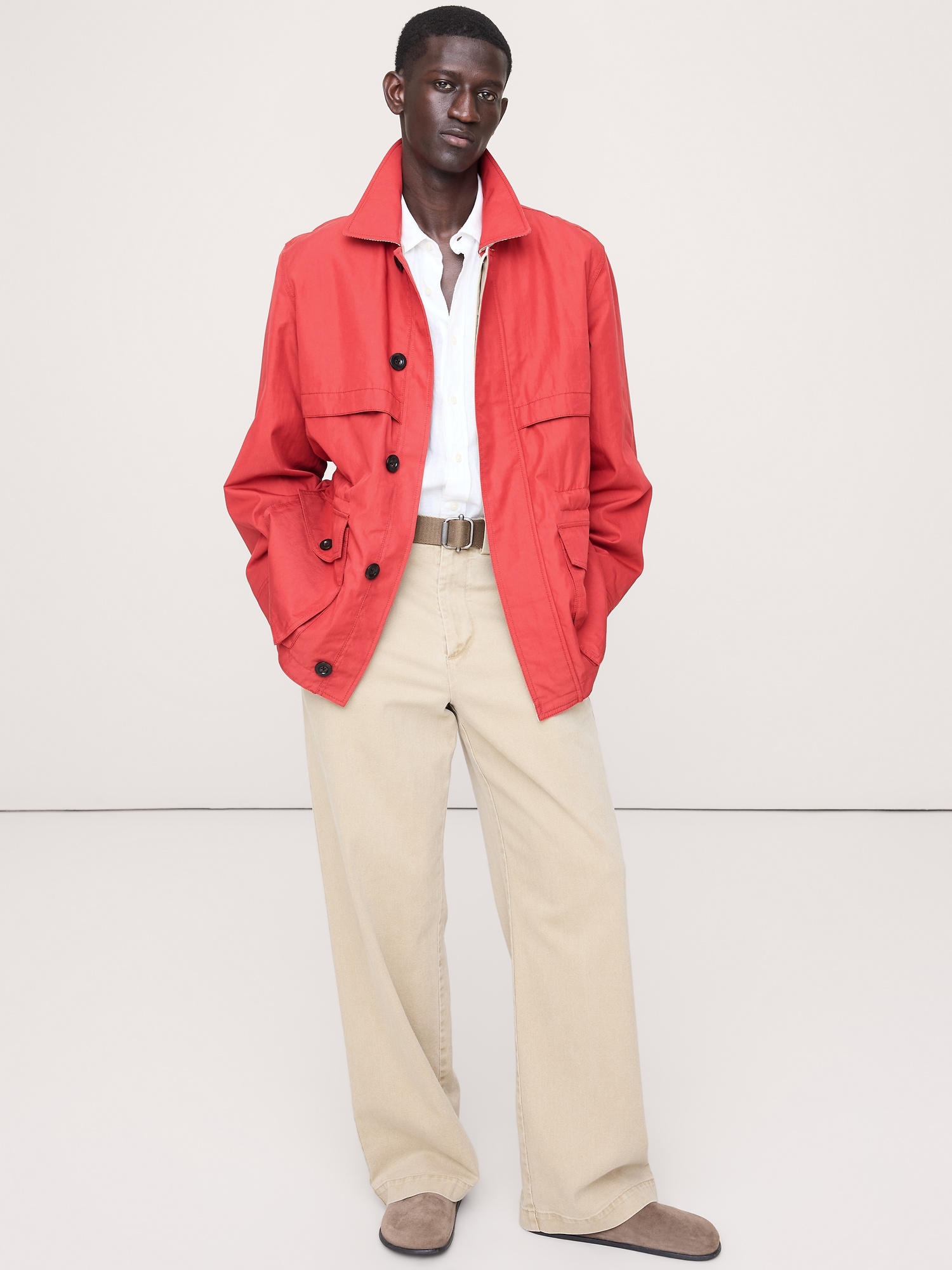 Cotton-Nylon Field Jacket