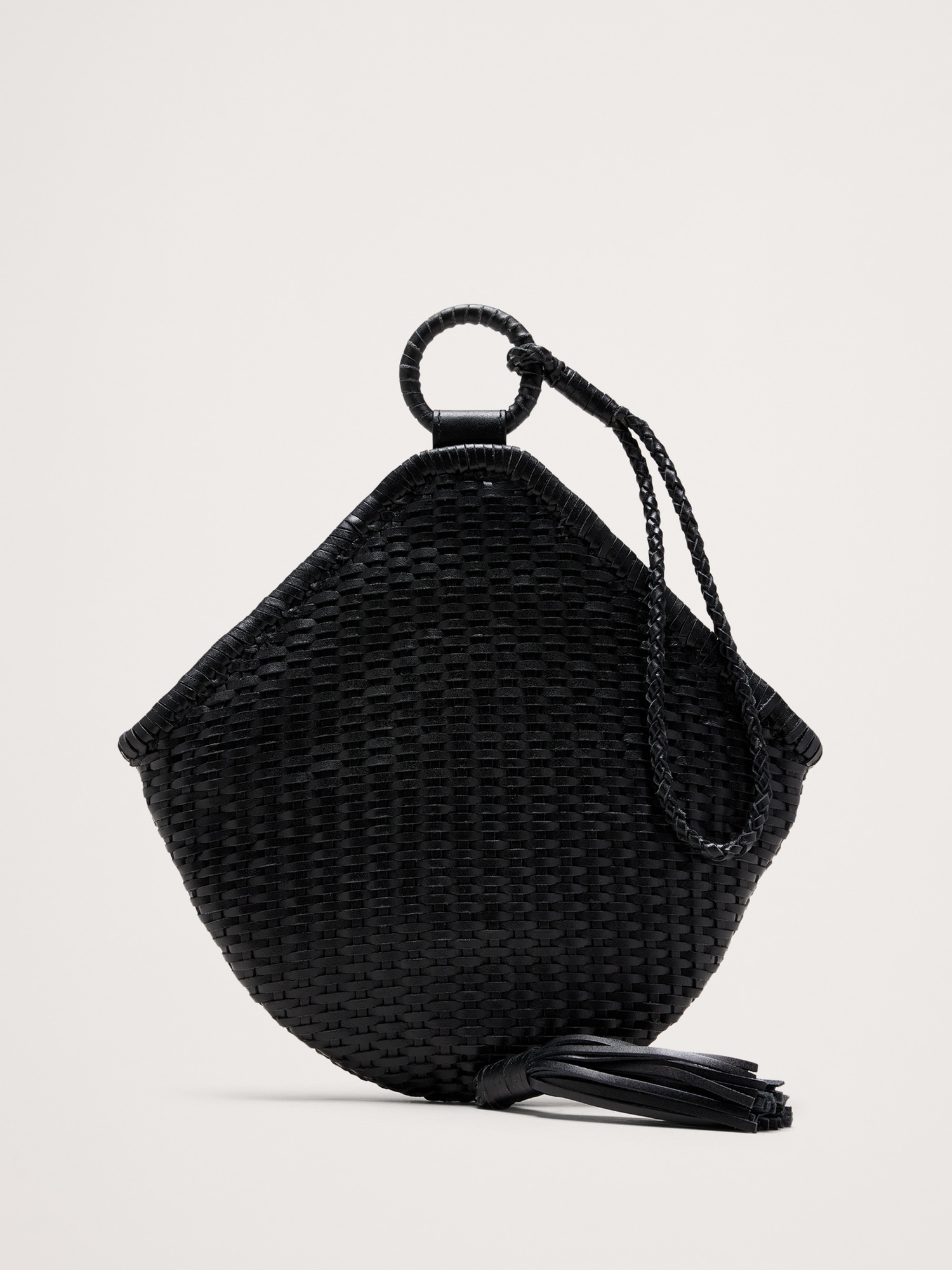 Esme Woven Leather Bag by Bembien from Banana Republic - $290