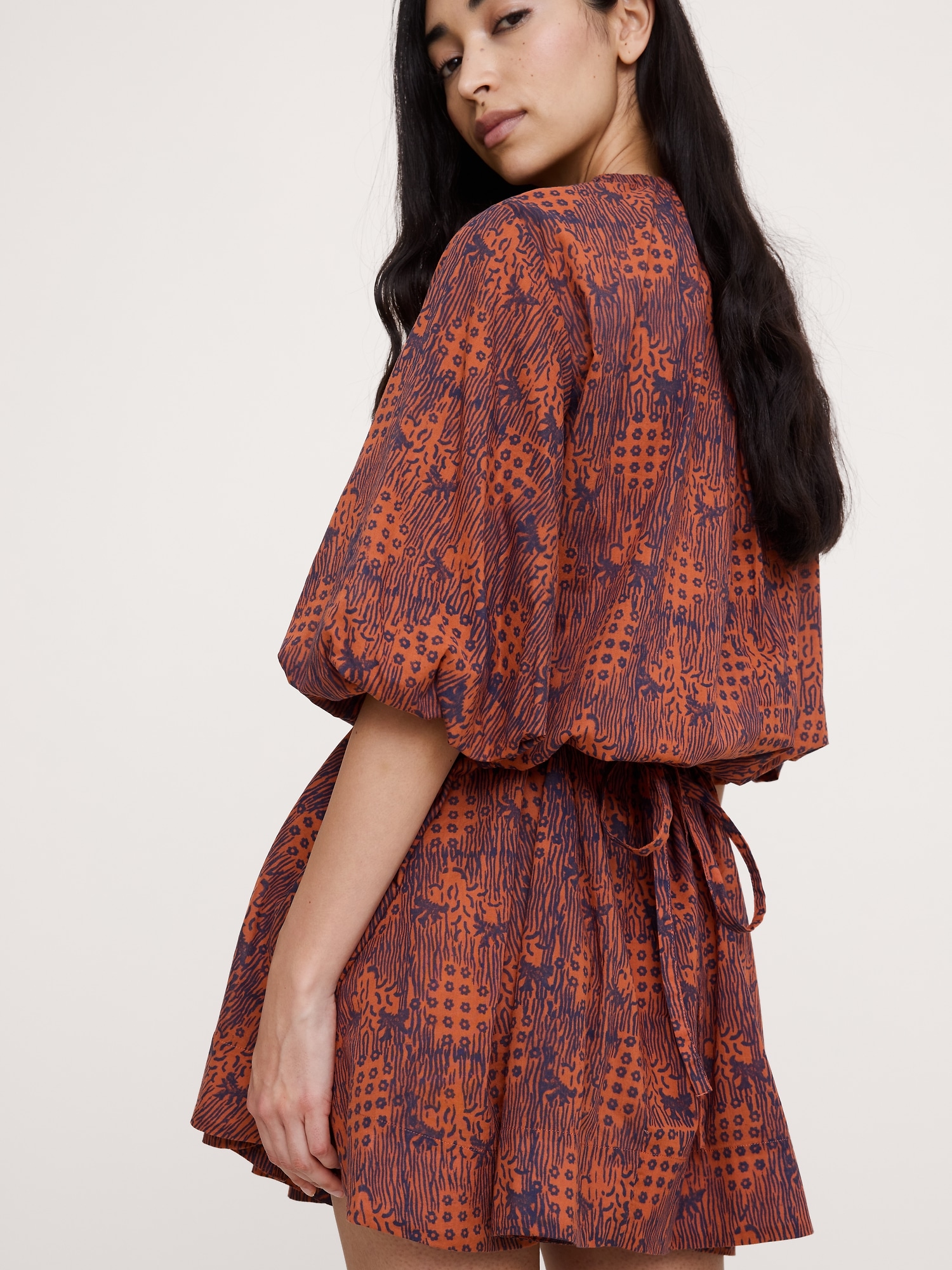 Image number 3 showing, Lightweight Cotton Mini Dress