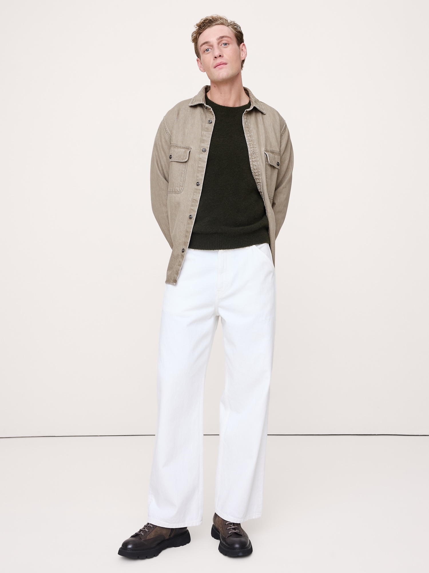 Image number 8 showing, Denim Shirt Jacket