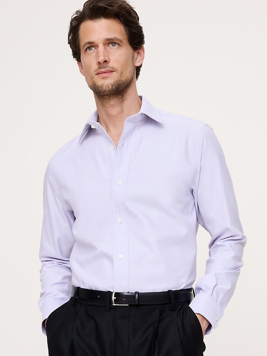 Standard-Fit Wrinkle-Resistant Dress Shirt