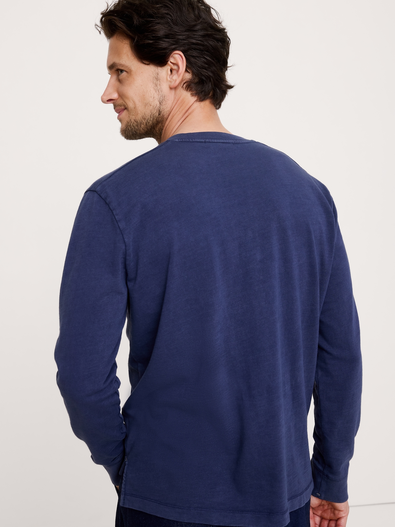 Image number 2 showing, Cotton Slub Henley T-Shirt