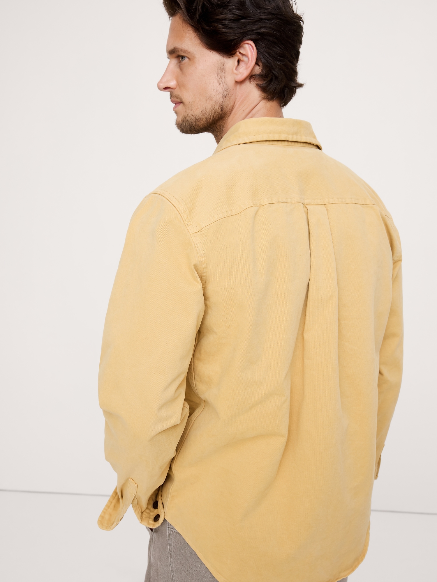 Image number 3 showing, Cotton Twill Shirt Jacket