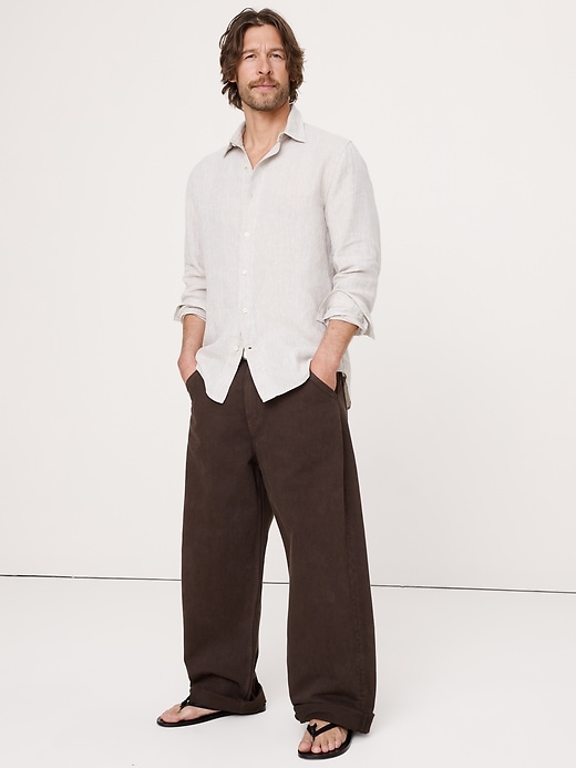 Banana Republic — Slim-Fit Linen Shirt