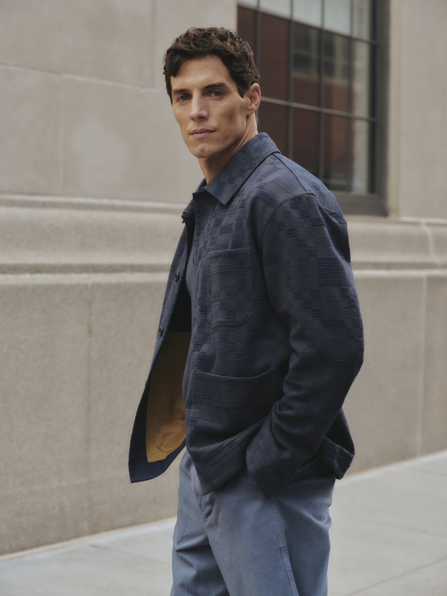 Image number 8 showing, Jacquard Chore Coat