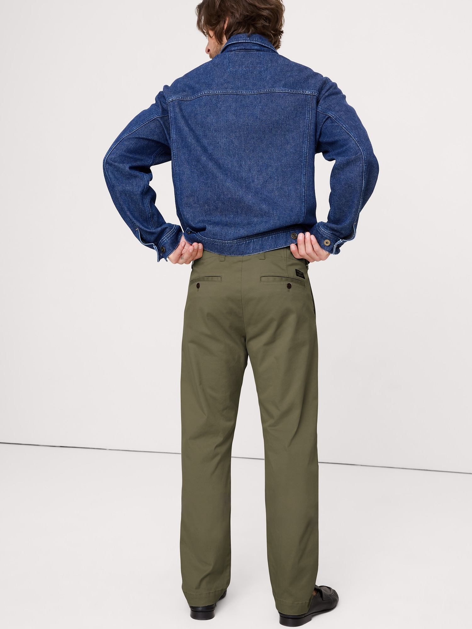 Image number 3 showing, Straight Lived-In Chino