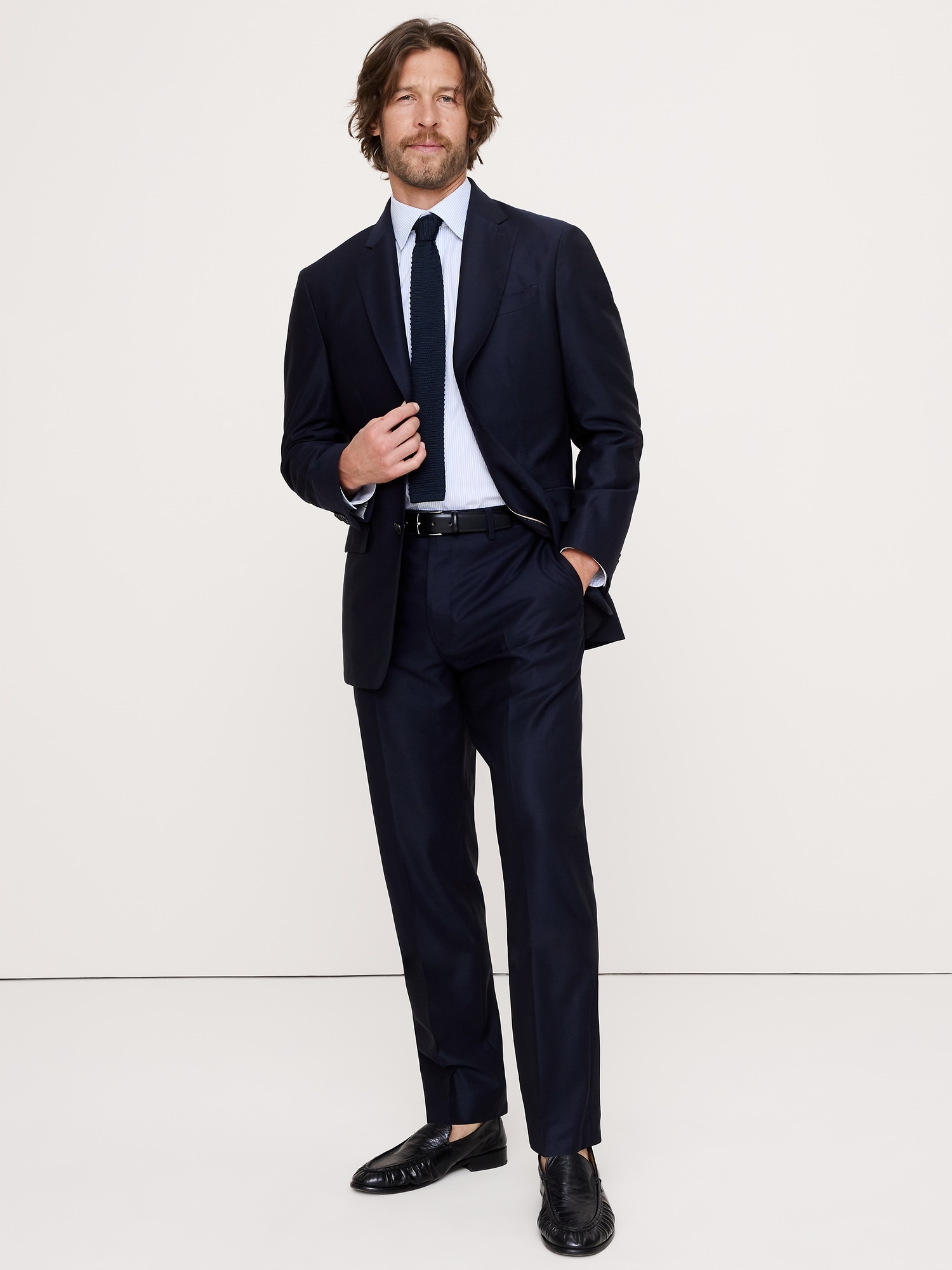 Image number 6 showing, Signature Italian Hopsack Suit Pant
