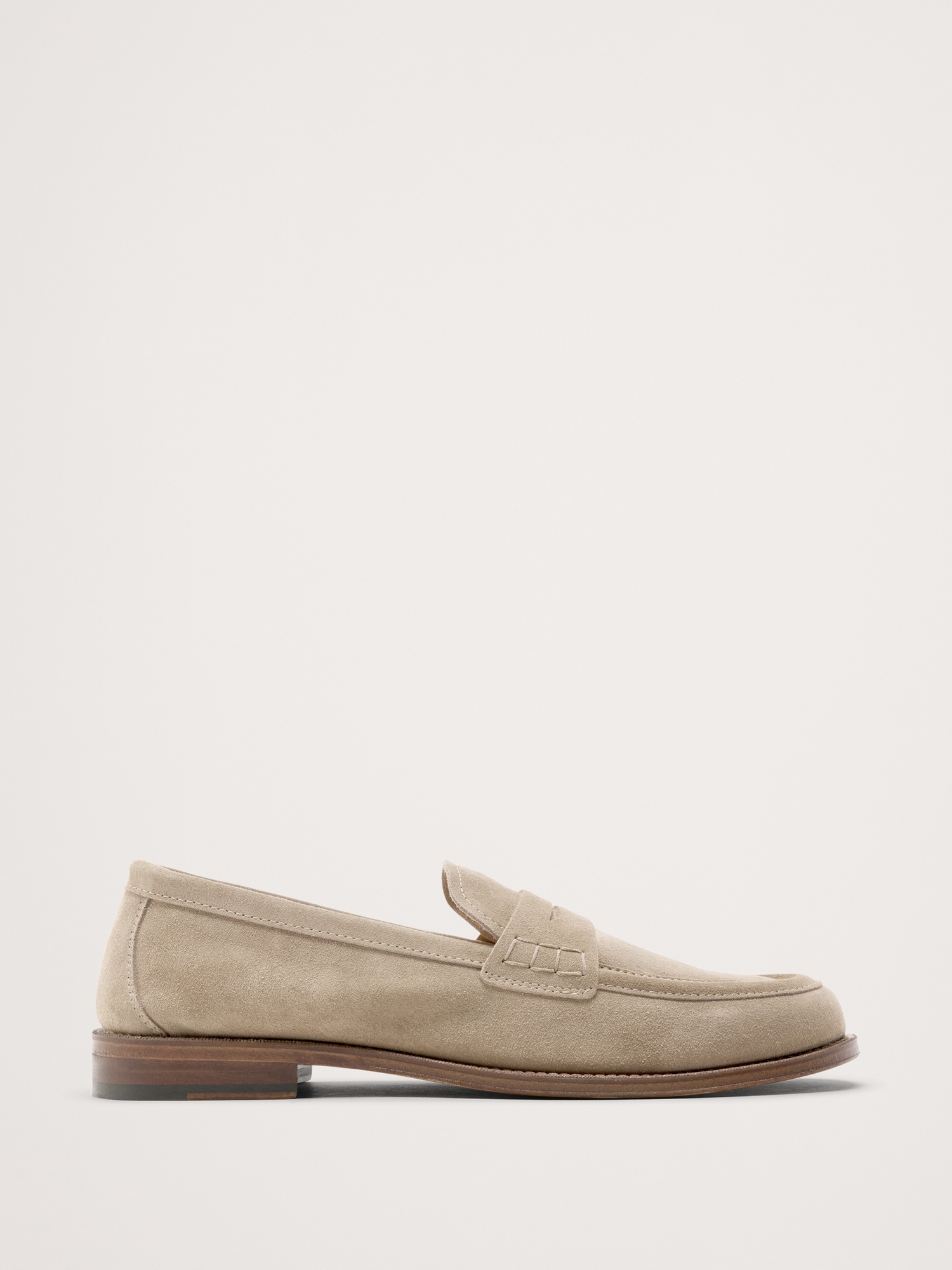 Image number 1 showing, Italian Suede Penny Loafer