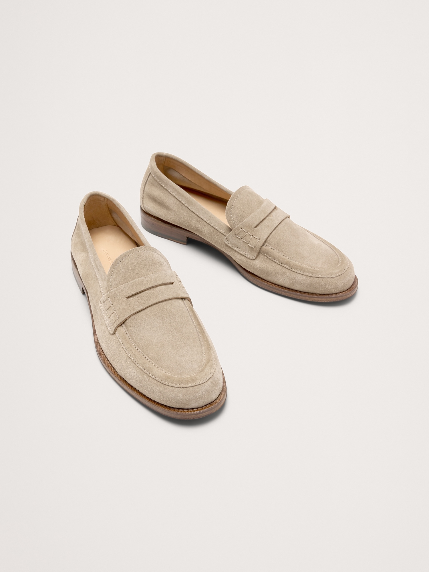Image number 3 showing, Italian Suede Penny Loafer