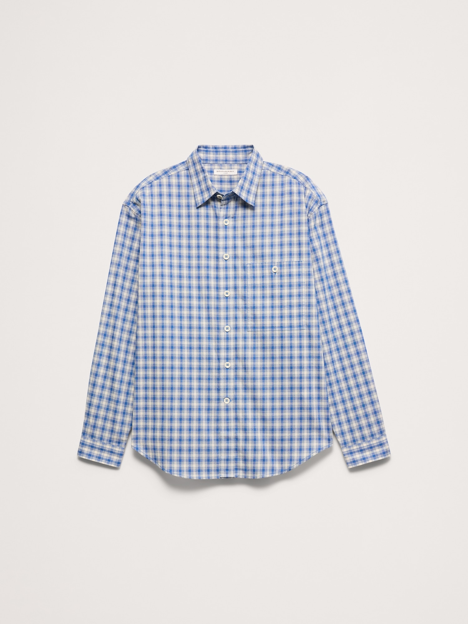 Image number 4 showing, Relaxed-Fit Washed Cotton Poplin Shirt