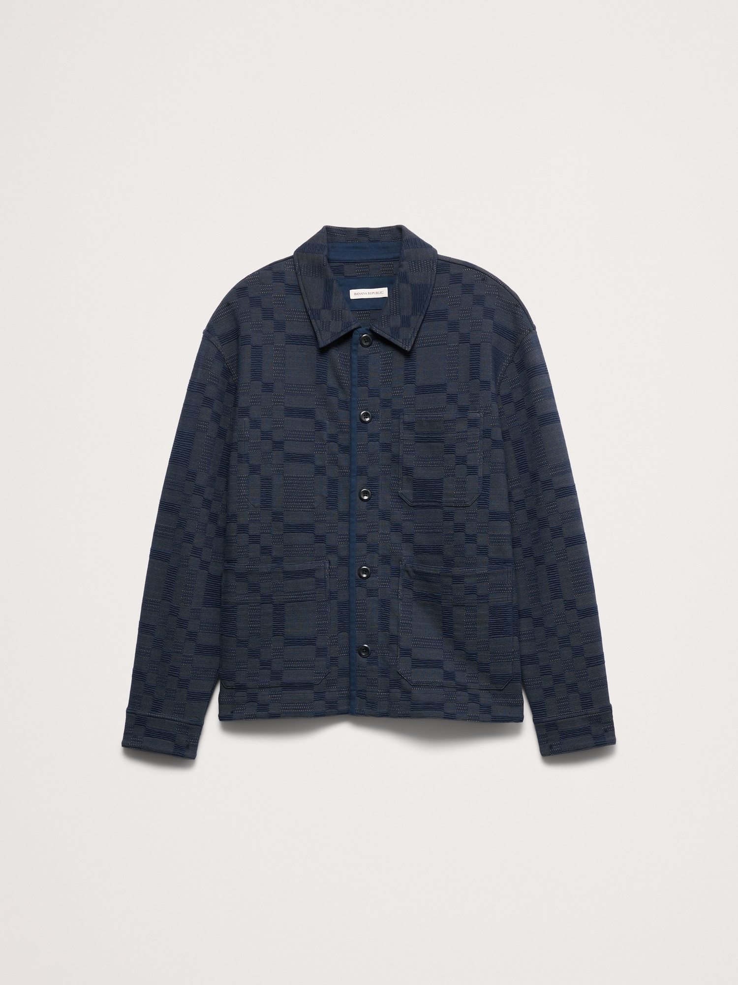 Image number 4 showing, Jacquard Chore Coat