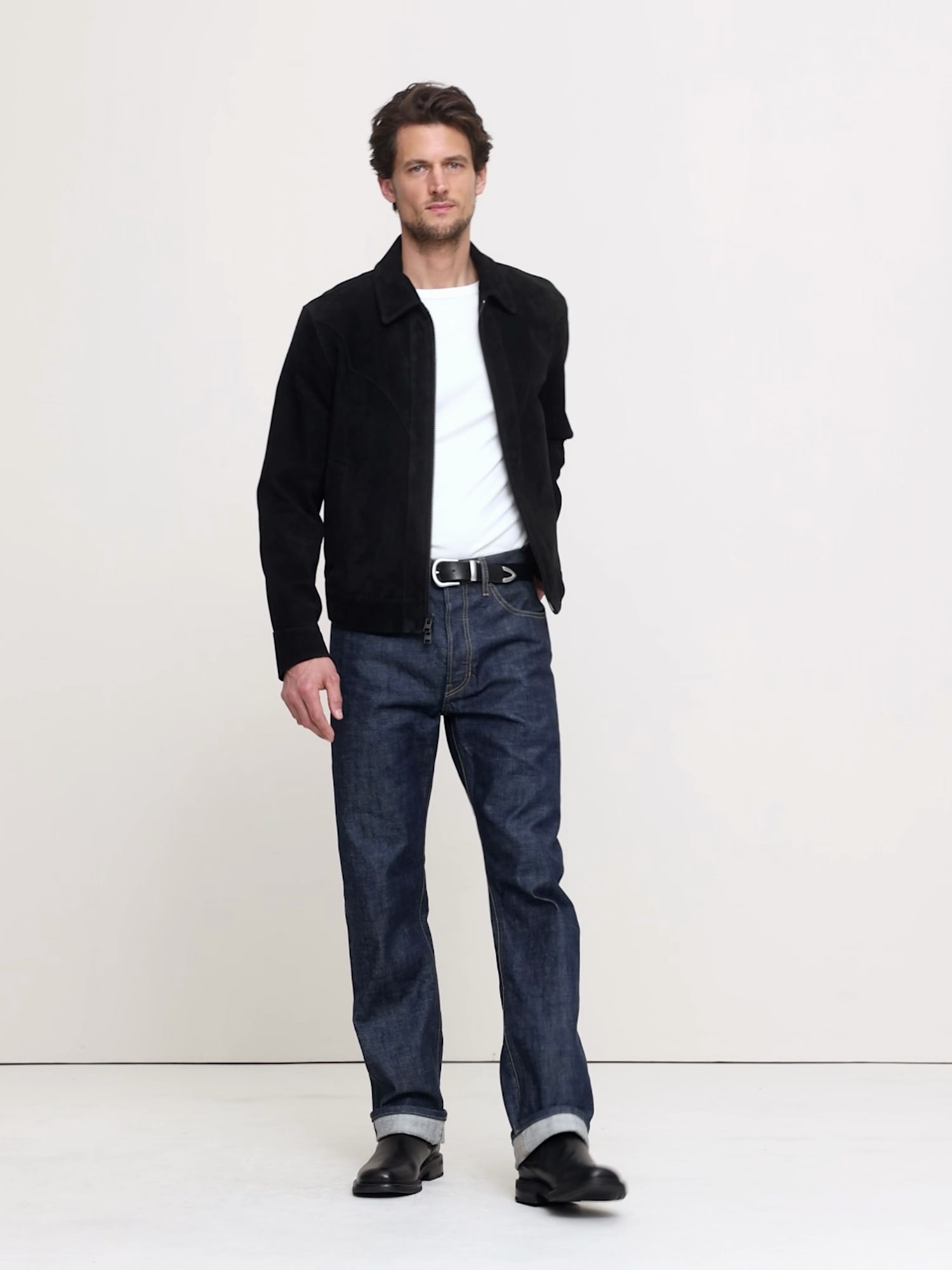 Suede Western Jacket - thumbnail 9