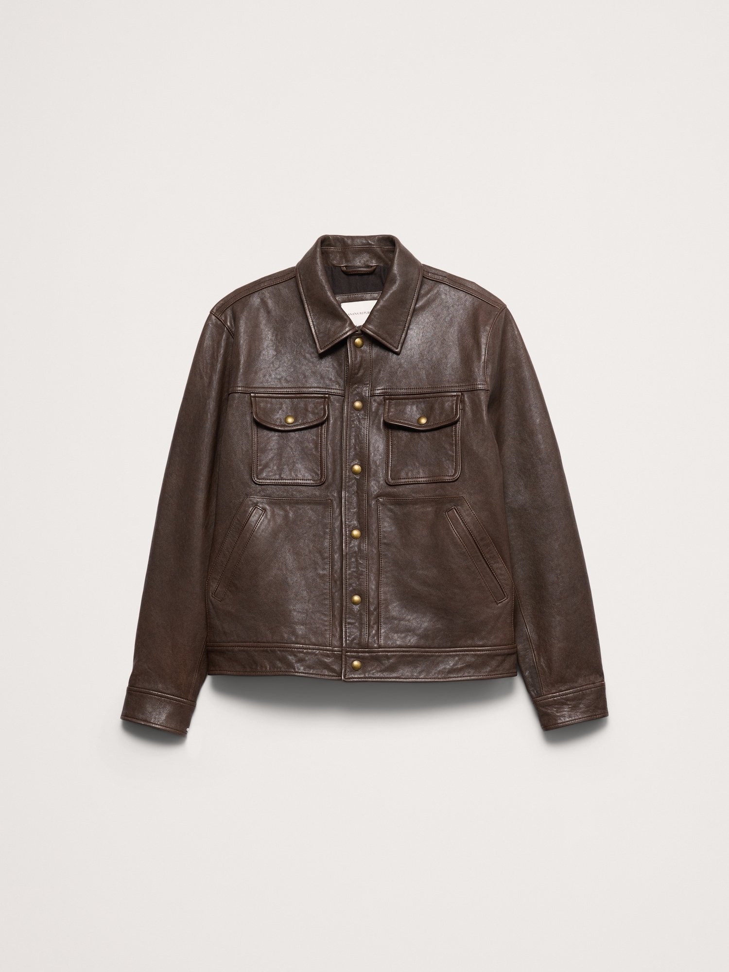 Leather Trucker Jacket