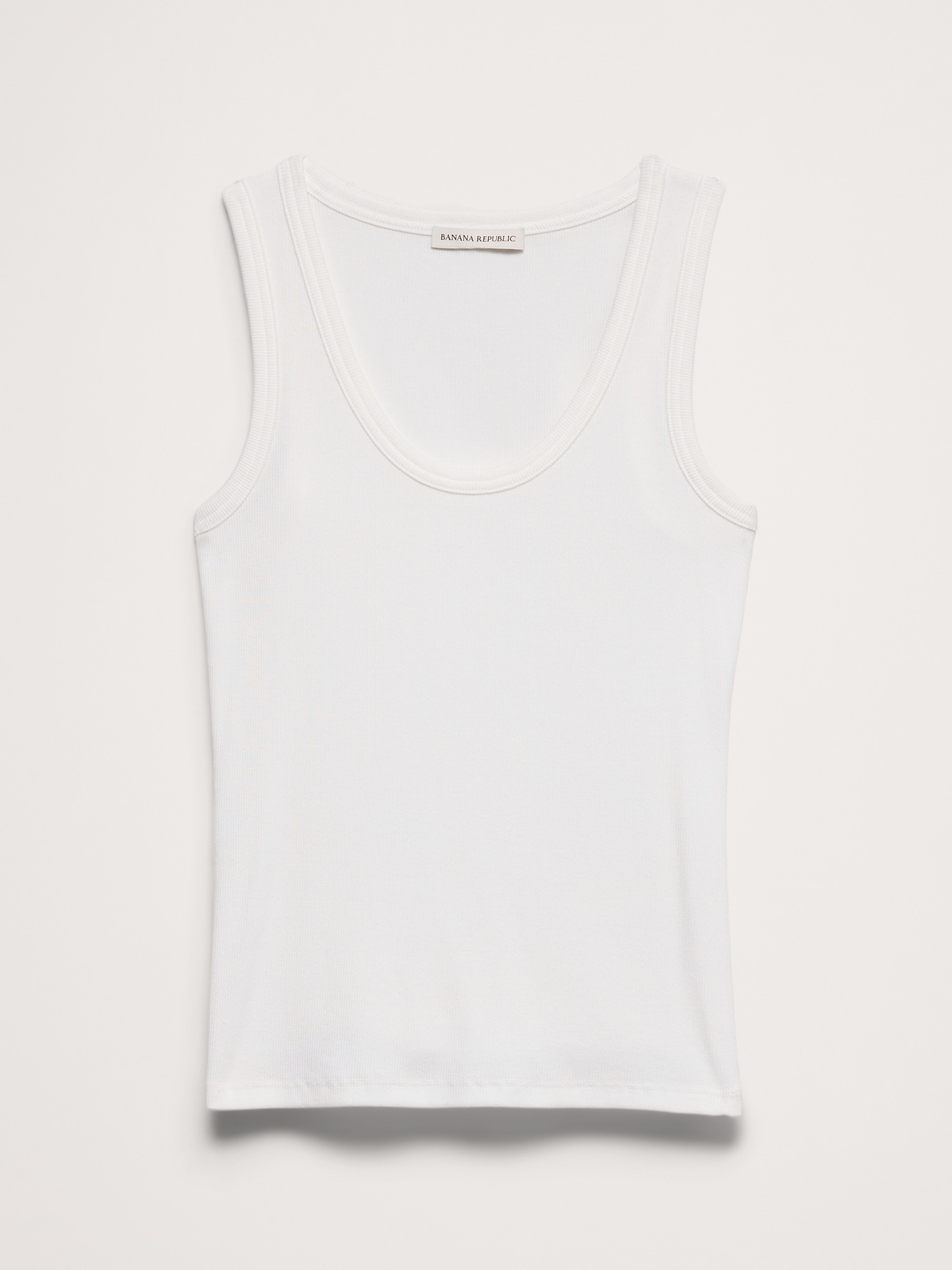Image number 5 showing, Ribbed Scoop-Neck Tank