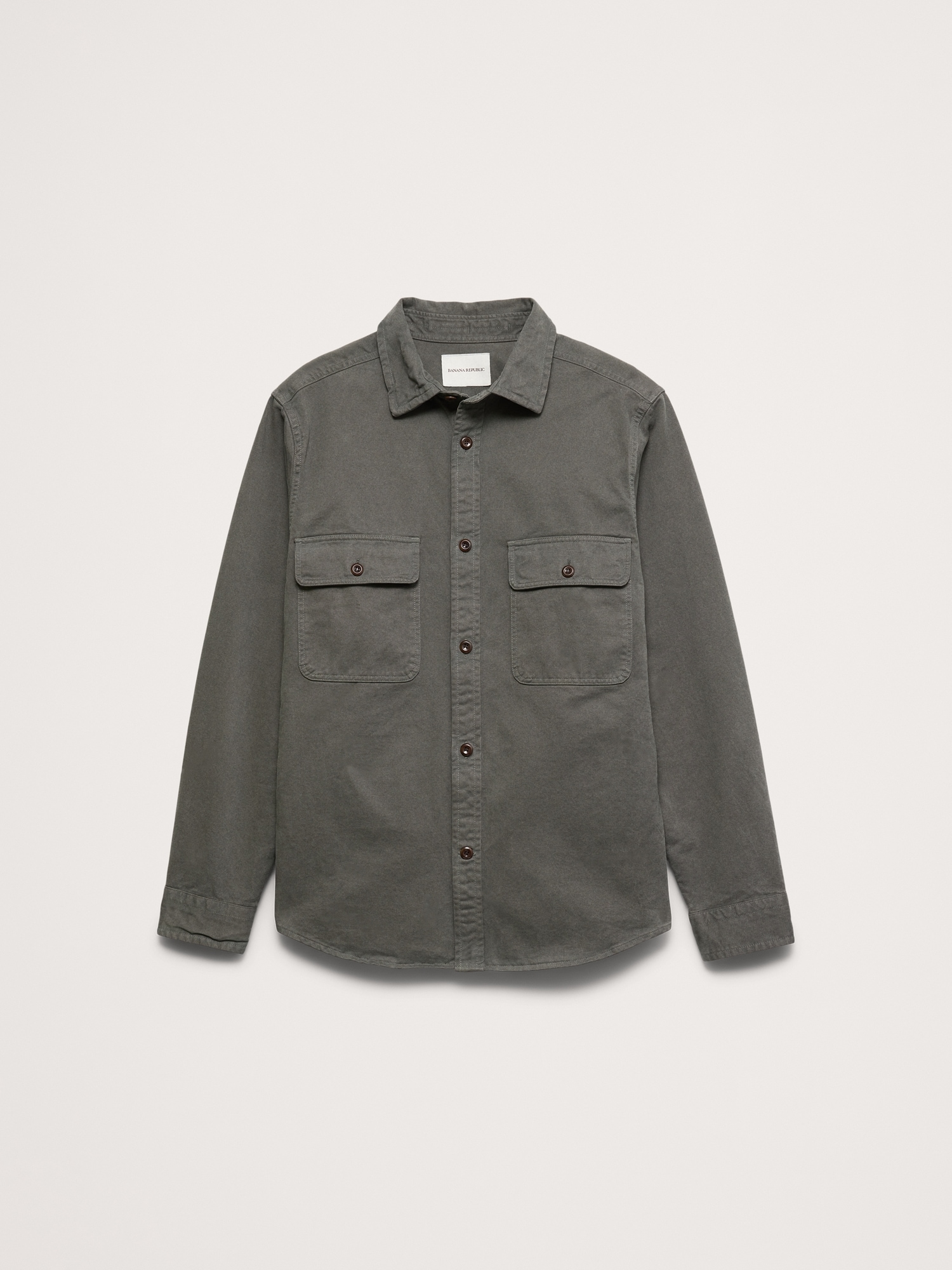 Image number 5 showing, Cotton Twill Shirt Jacket