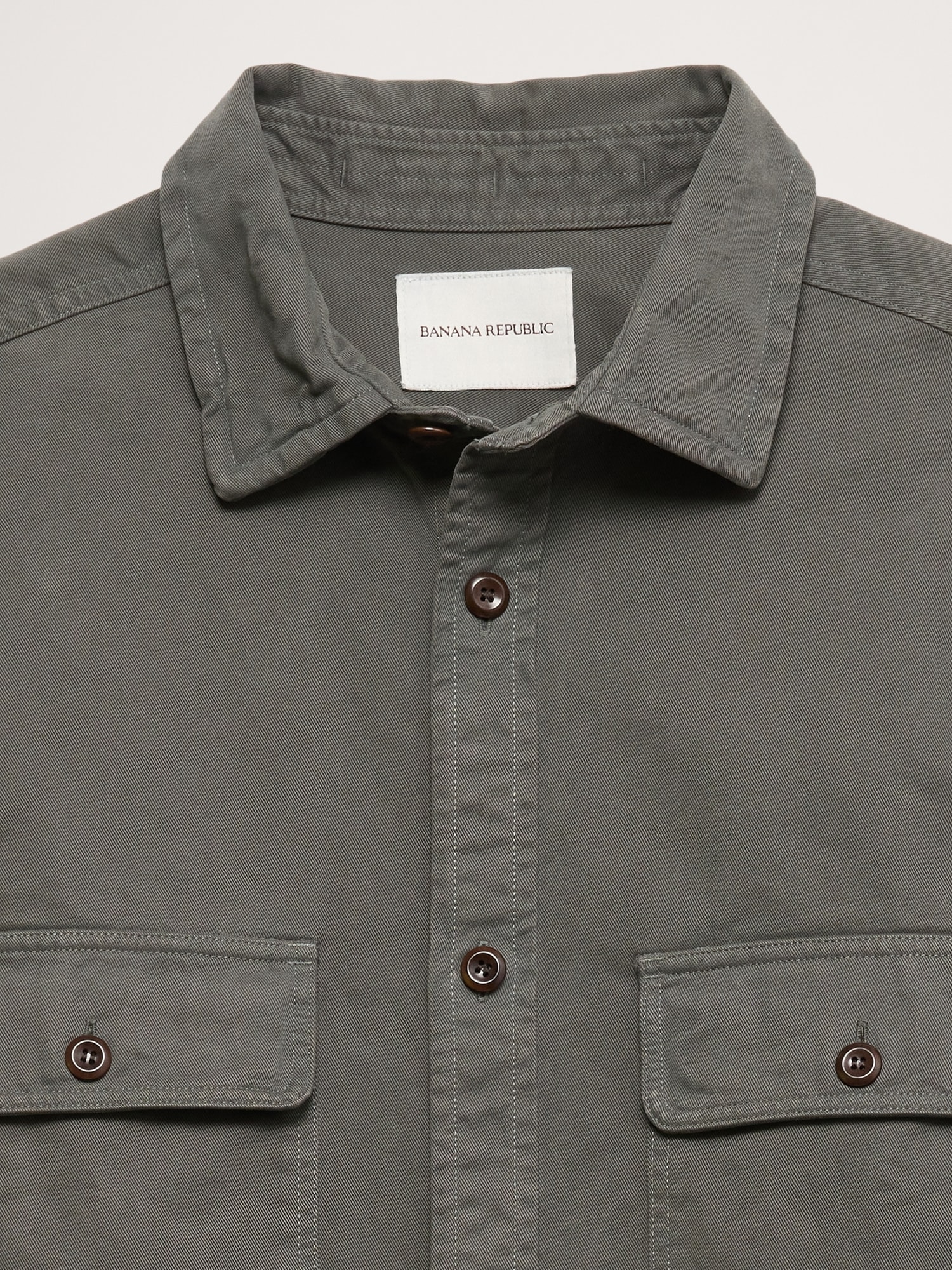 Image number 6 showing, Cotton Twill Shirt Jacket