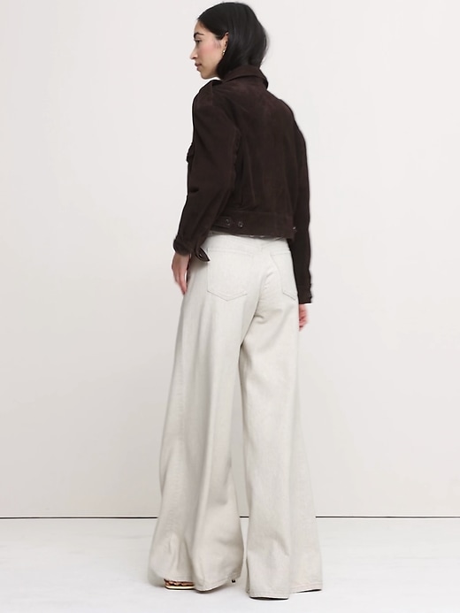 Archive Reissue Suede Double Pocket Jacket | Banana Republic