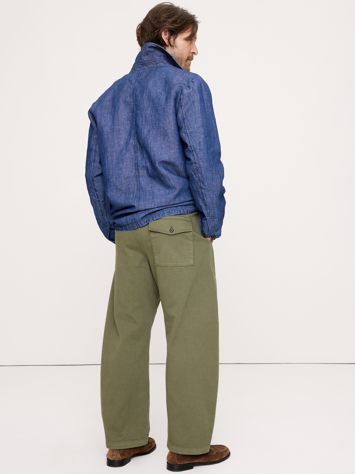 Image number 5 showing, Loose Barrel Pull-On Pant