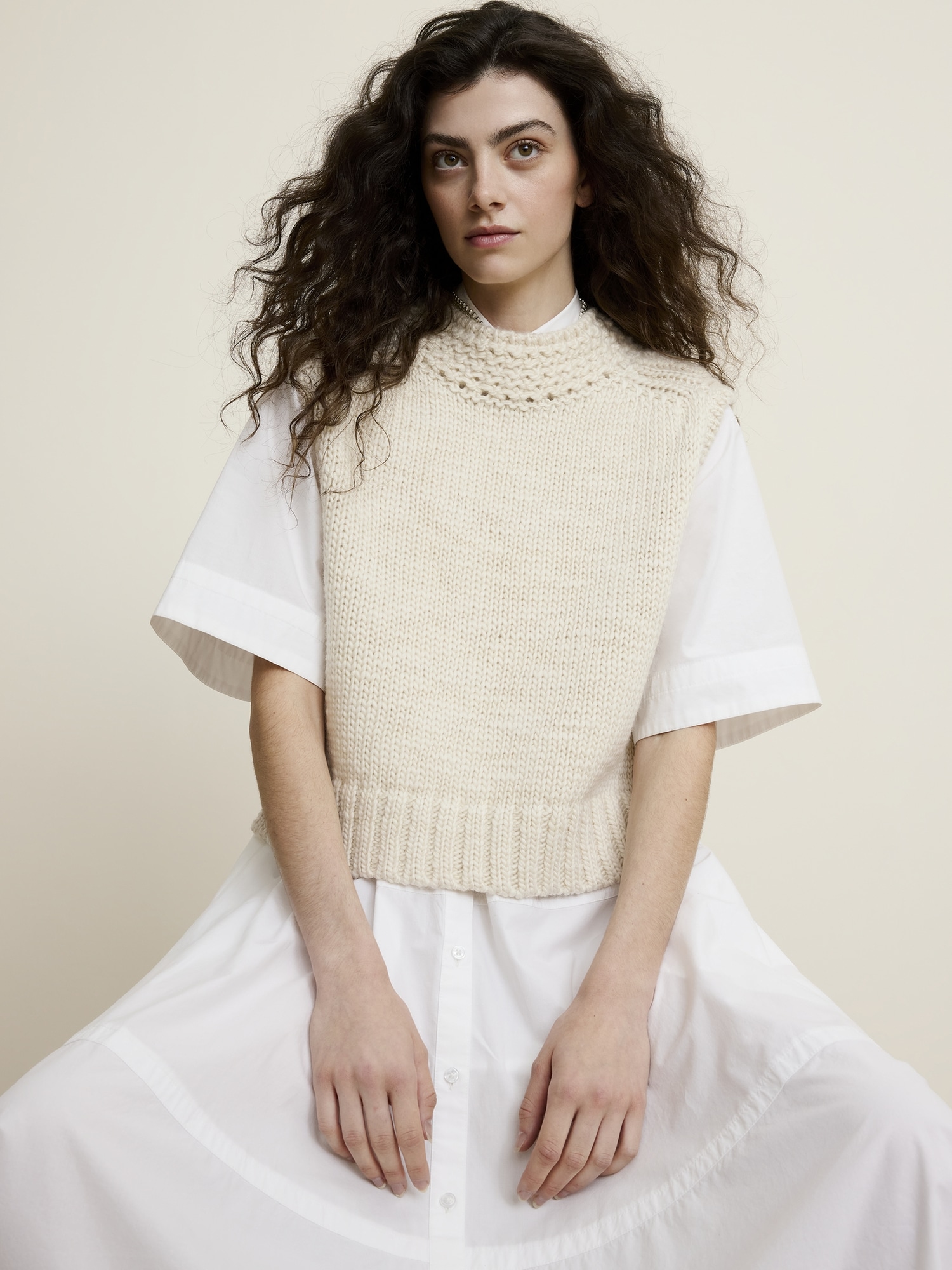 Image number 5 showing, Wool Sweater Vest